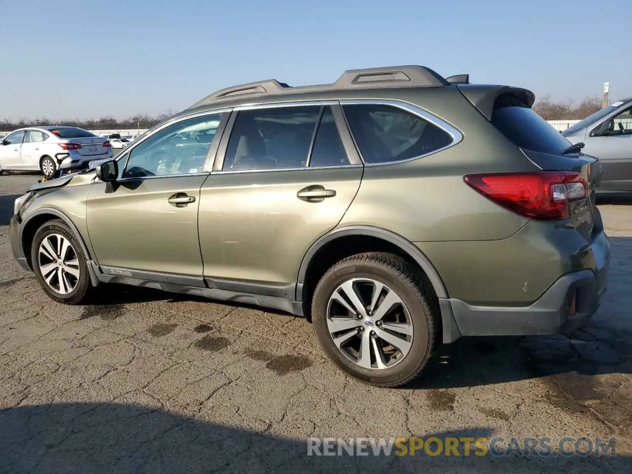 2 Photograph of a damaged car 4S4BSANC3K3222976 SUBARU OUTBACK 2019