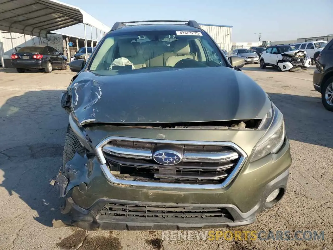 5 Photograph of a damaged car 4S4BSANC3K3222976 SUBARU OUTBACK 2019