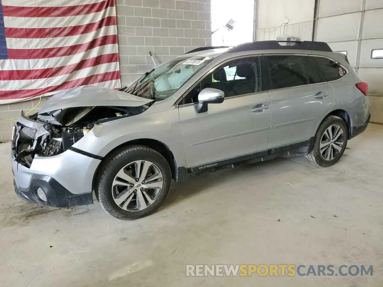 1 Photograph of a damaged car 4S4BSANC3K3241415 SUBARU OUTBACK 2019