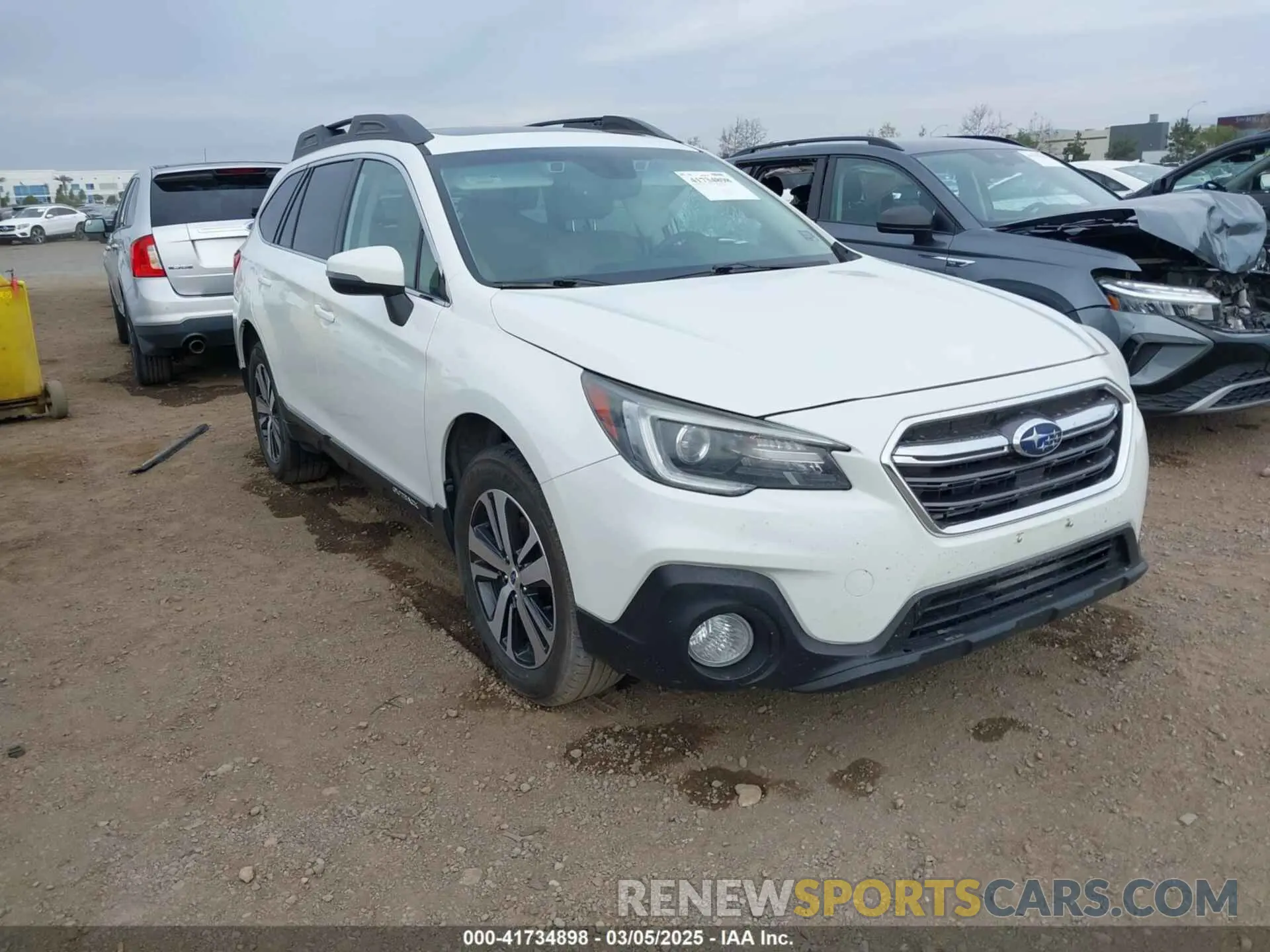 1 Photograph of a damaged car 4S4BSANC3K3252494 SUBARU OUTBACK 2019