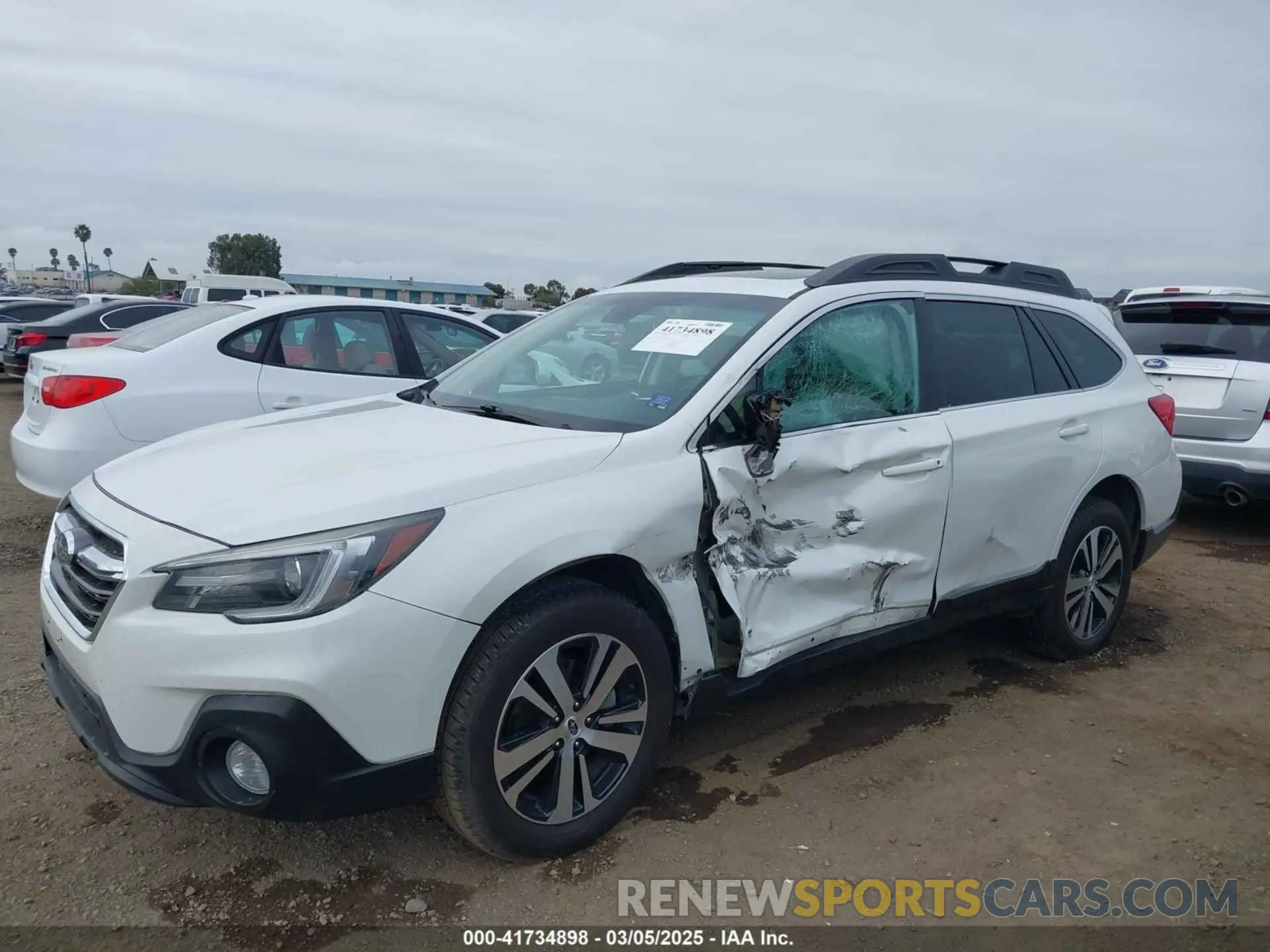 6 Photograph of a damaged car 4S4BSANC3K3252494 SUBARU OUTBACK 2019