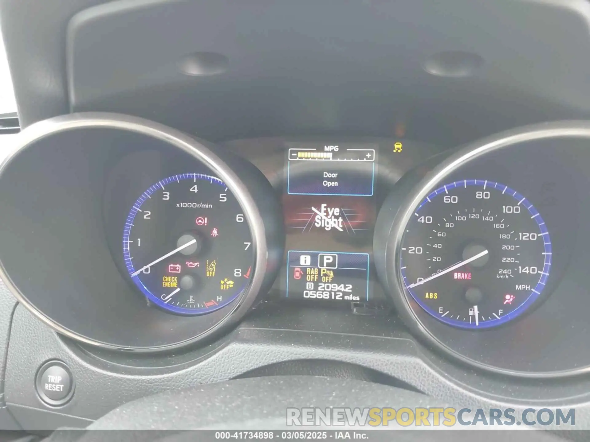 7 Photograph of a damaged car 4S4BSANC3K3252494 SUBARU OUTBACK 2019