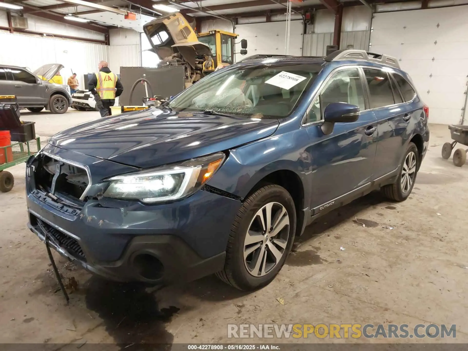 2 Photograph of a damaged car 4S4BSANC3K3266864 SUBARU OUTBACK 2019