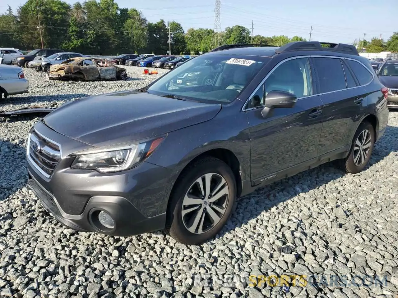 1 Photograph of a damaged car 4S4BSANC3K3356256 SUBARU OUTBACK 2019