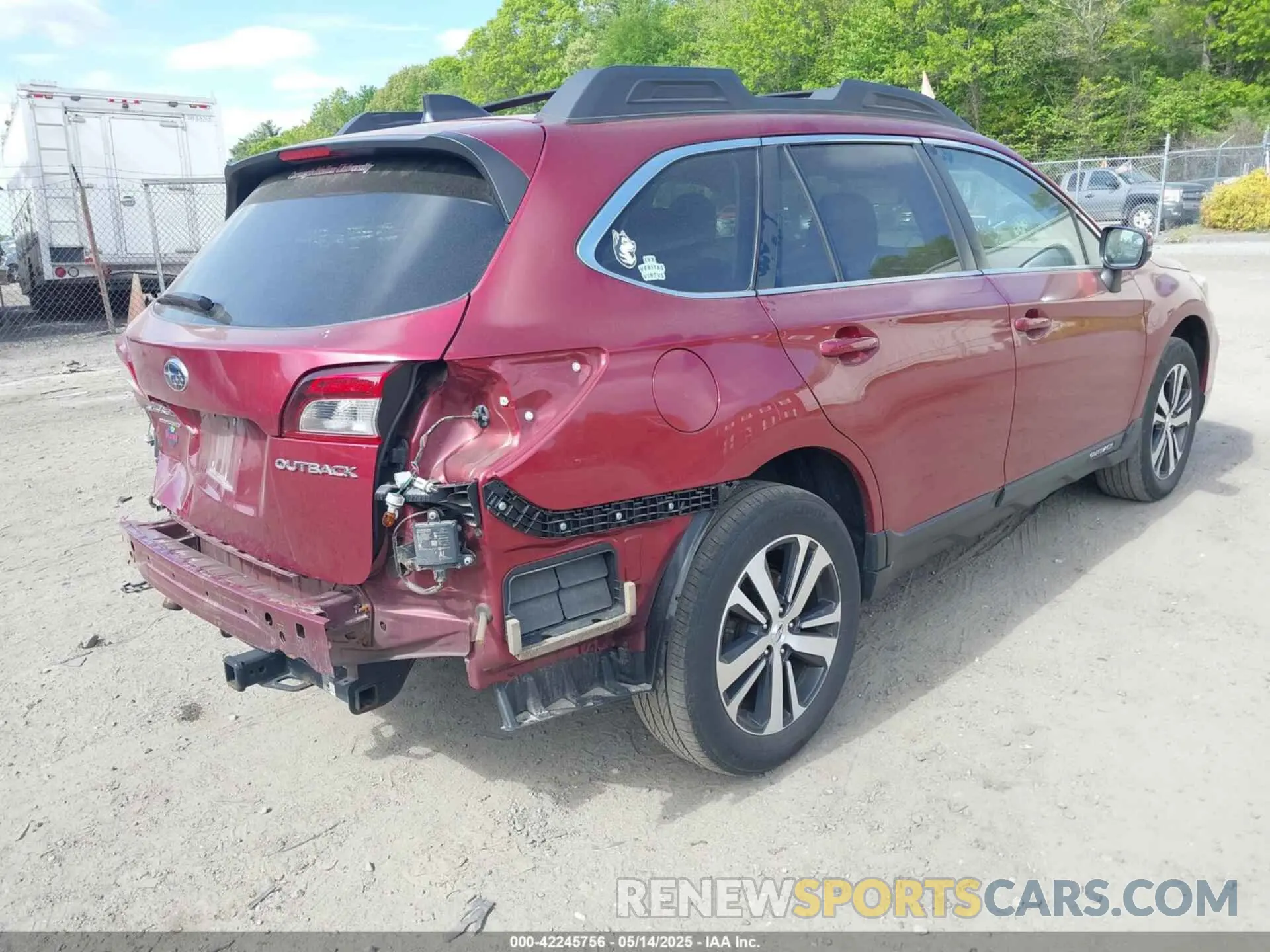 4 Photograph of a damaged car 4S4BSANC3K3395882 SUBARU OUTBACK 2019