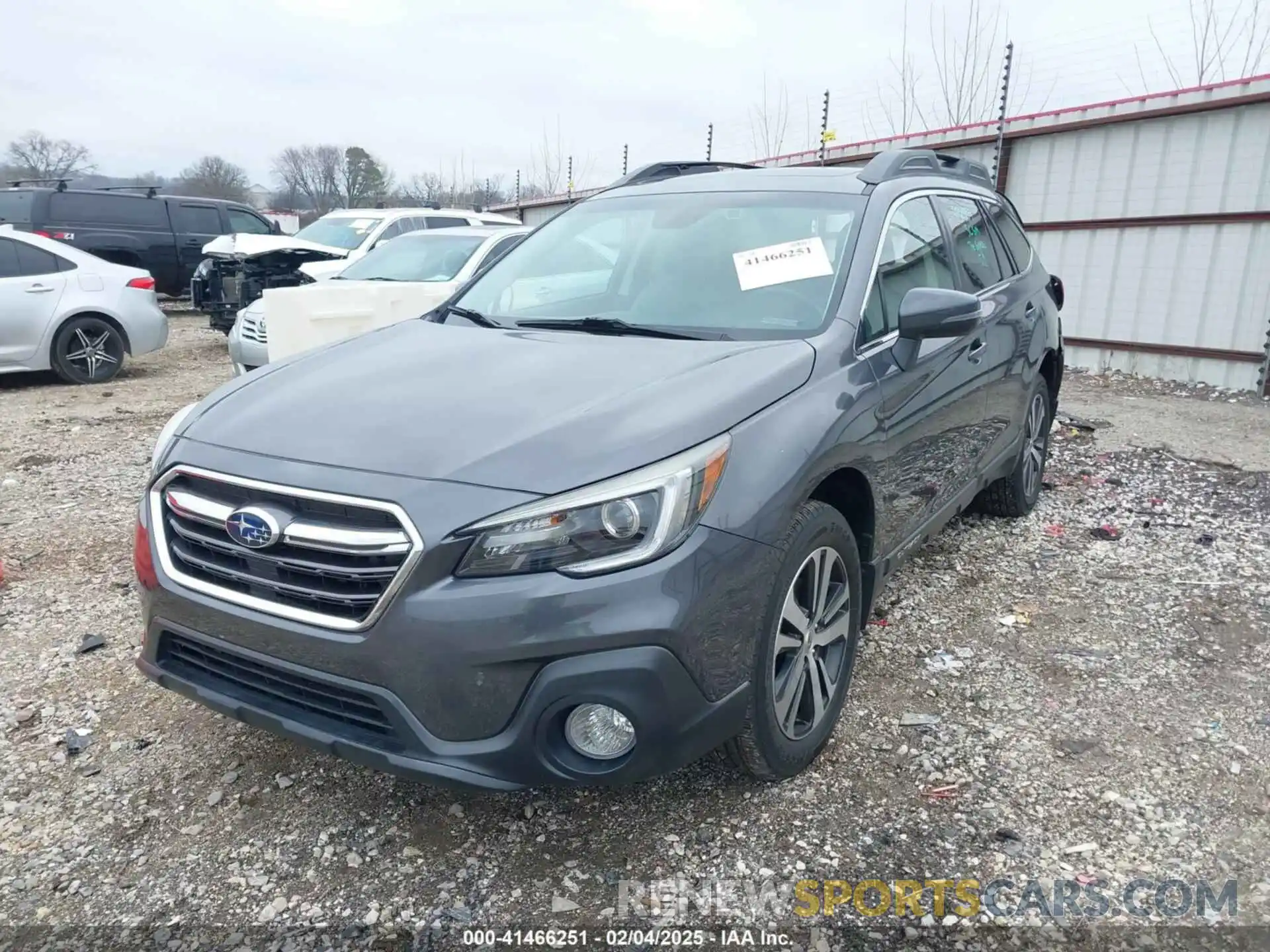 2 Photograph of a damaged car 4S4BSANC4K3215731 SUBARU OUTBACK 2019