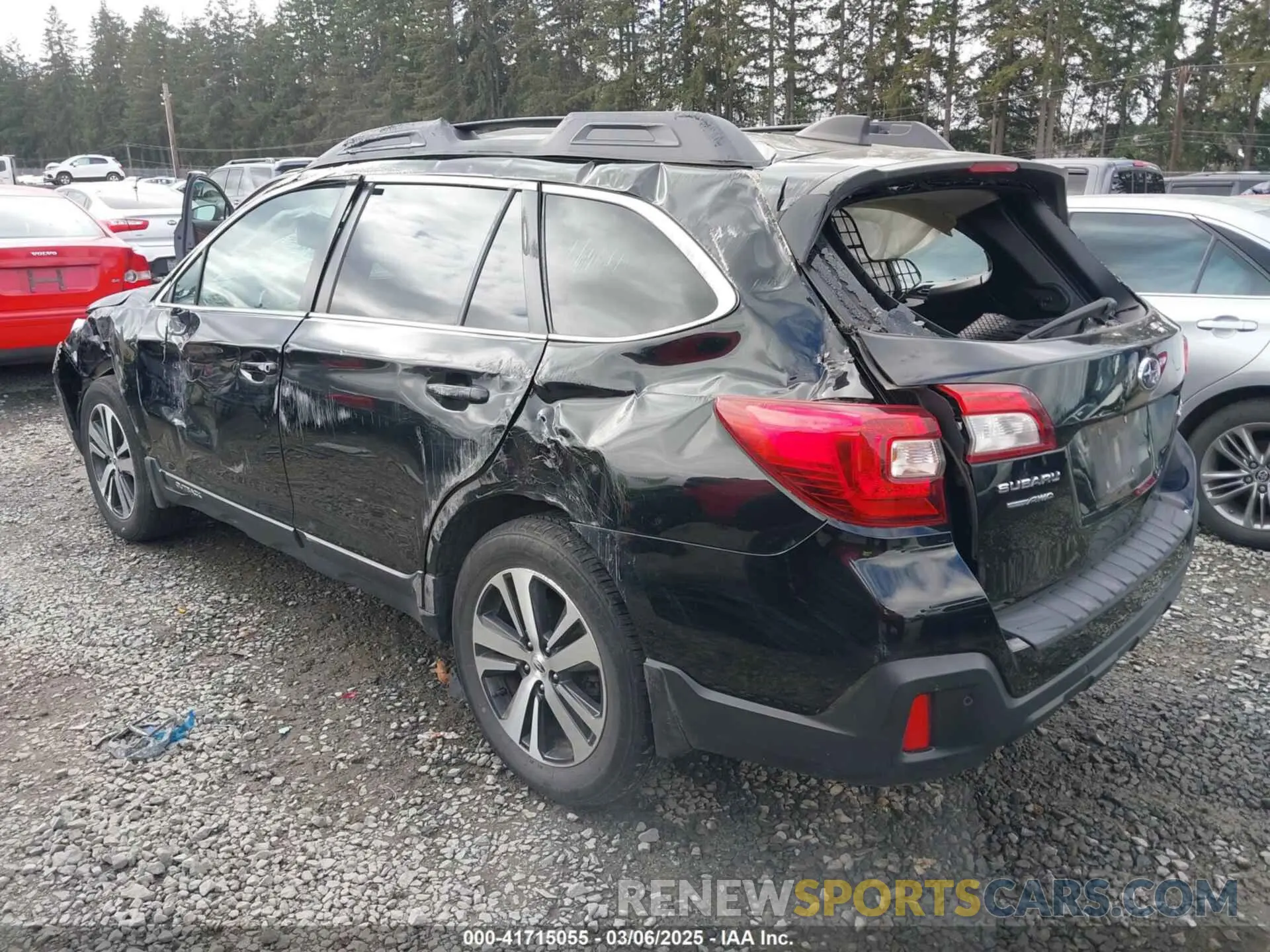 3 Photograph of a damaged car 4S4BSANC4K3218743 SUBARU OUTBACK 2019