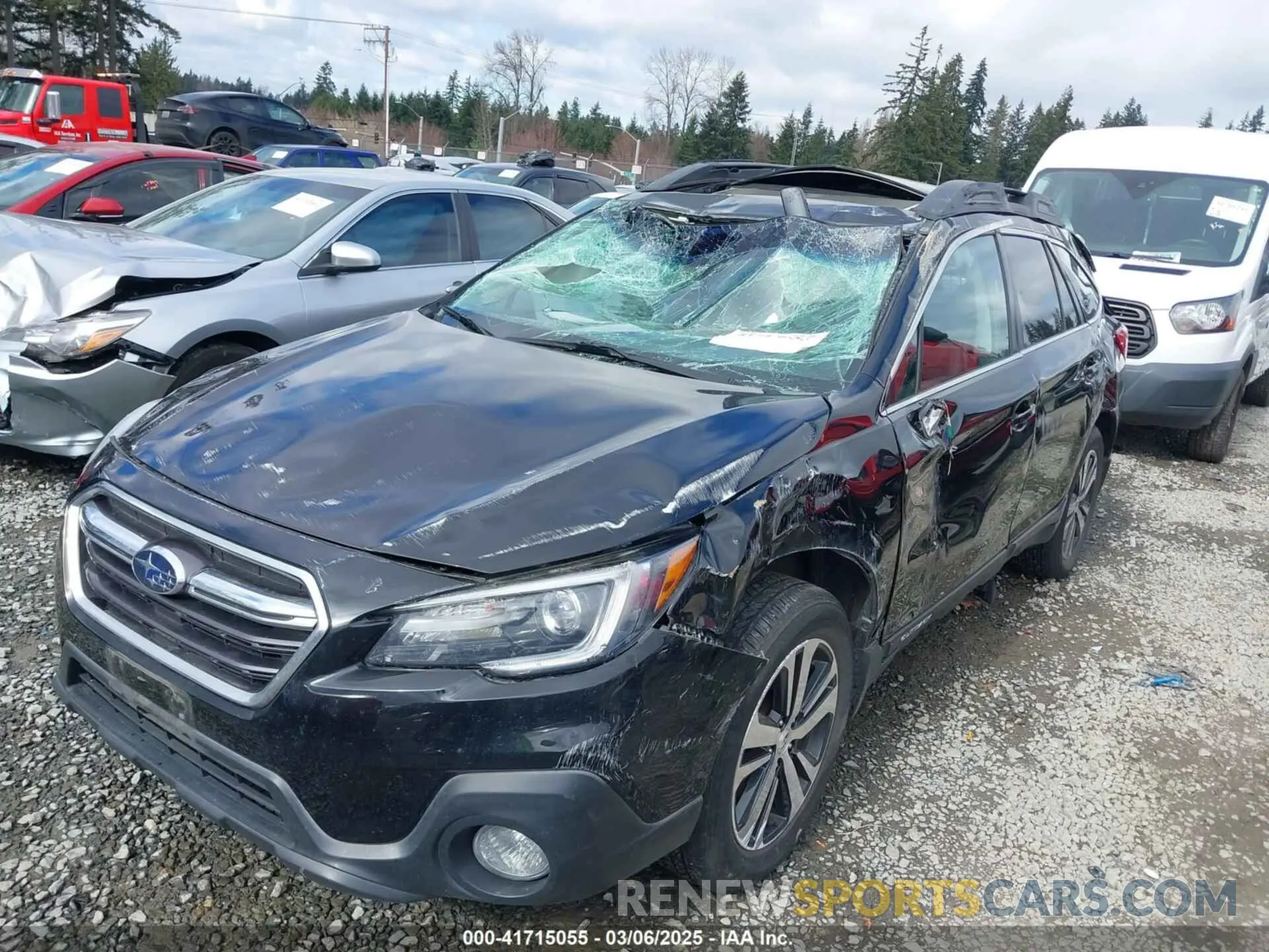 6 Photograph of a damaged car 4S4BSANC4K3218743 SUBARU OUTBACK 2019