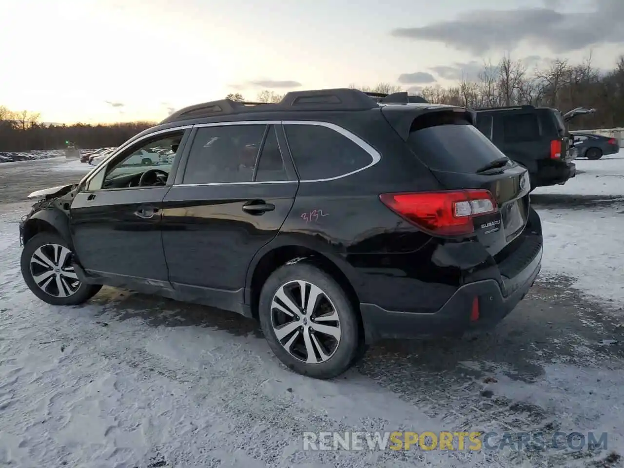 2 Photograph of a damaged car 4S4BSANC4K3250964 SUBARU OUTBACK 2019