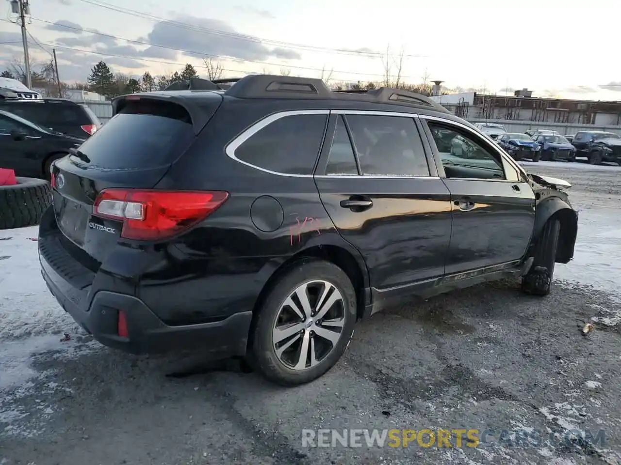 3 Photograph of a damaged car 4S4BSANC4K3250964 SUBARU OUTBACK 2019