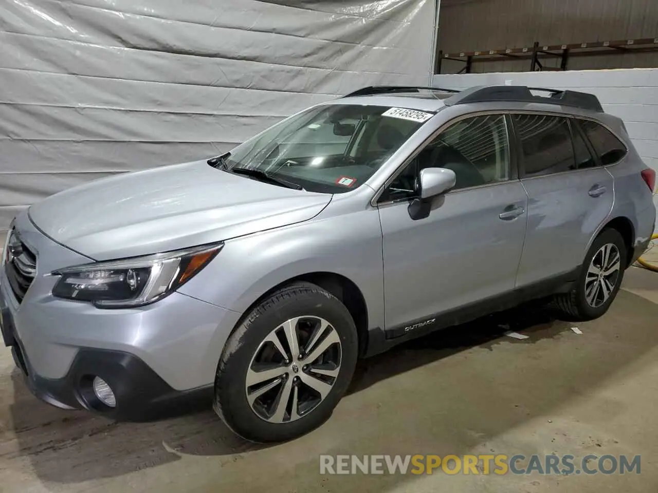 1 Photograph of a damaged car 4S4BSANC4K3342575 SUBARU OUTBACK 2019