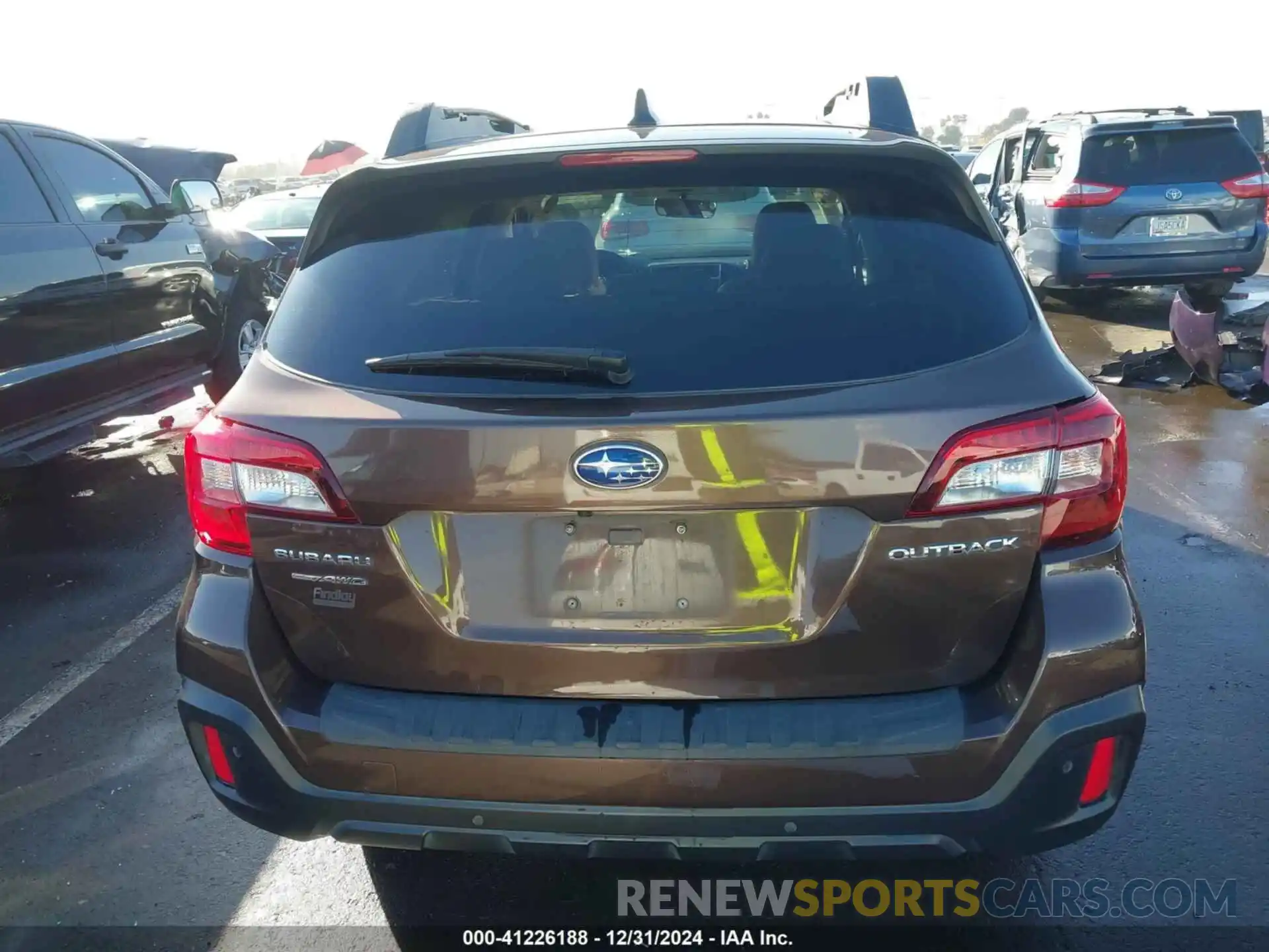 16 Photograph of a damaged car 4S4BSANC4K3389184 SUBARU OUTBACK 2019