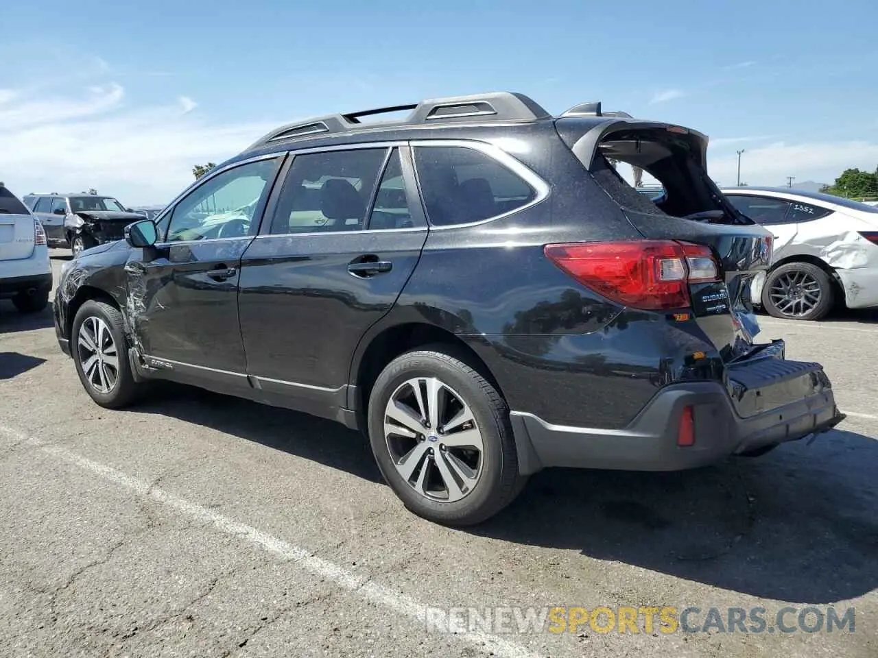 2 Photograph of a damaged car 4S4BSANC4K3392439 SUBARU OUTBACK 2019