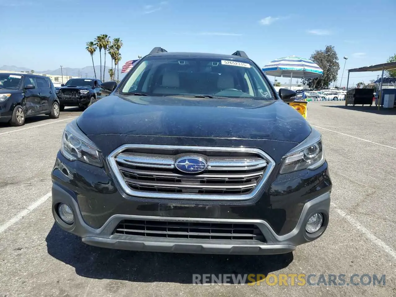 5 Photograph of a damaged car 4S4BSANC4K3392439 SUBARU OUTBACK 2019