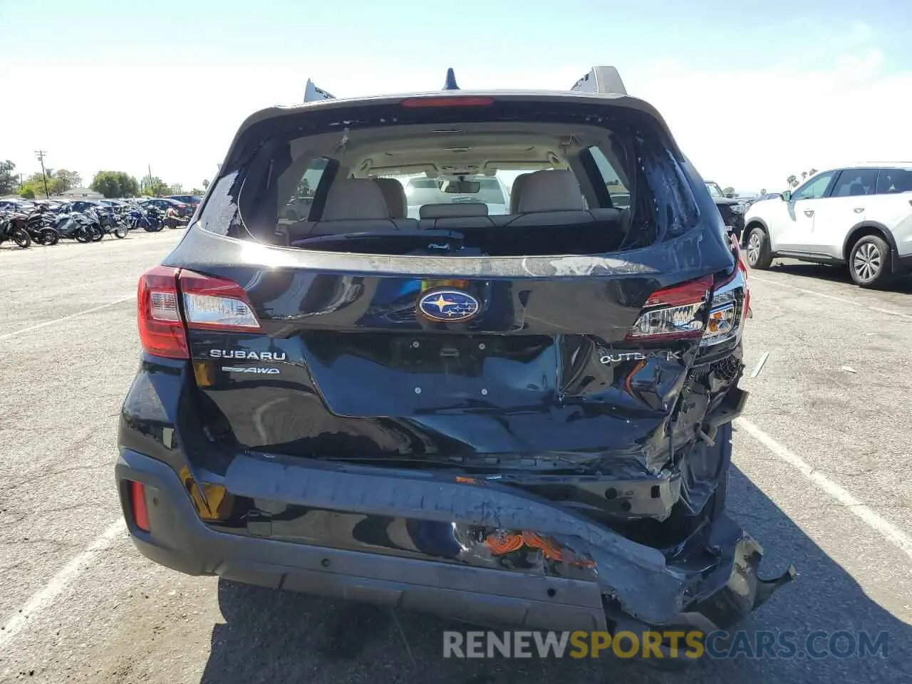 6 Photograph of a damaged car 4S4BSANC4K3392439 SUBARU OUTBACK 2019