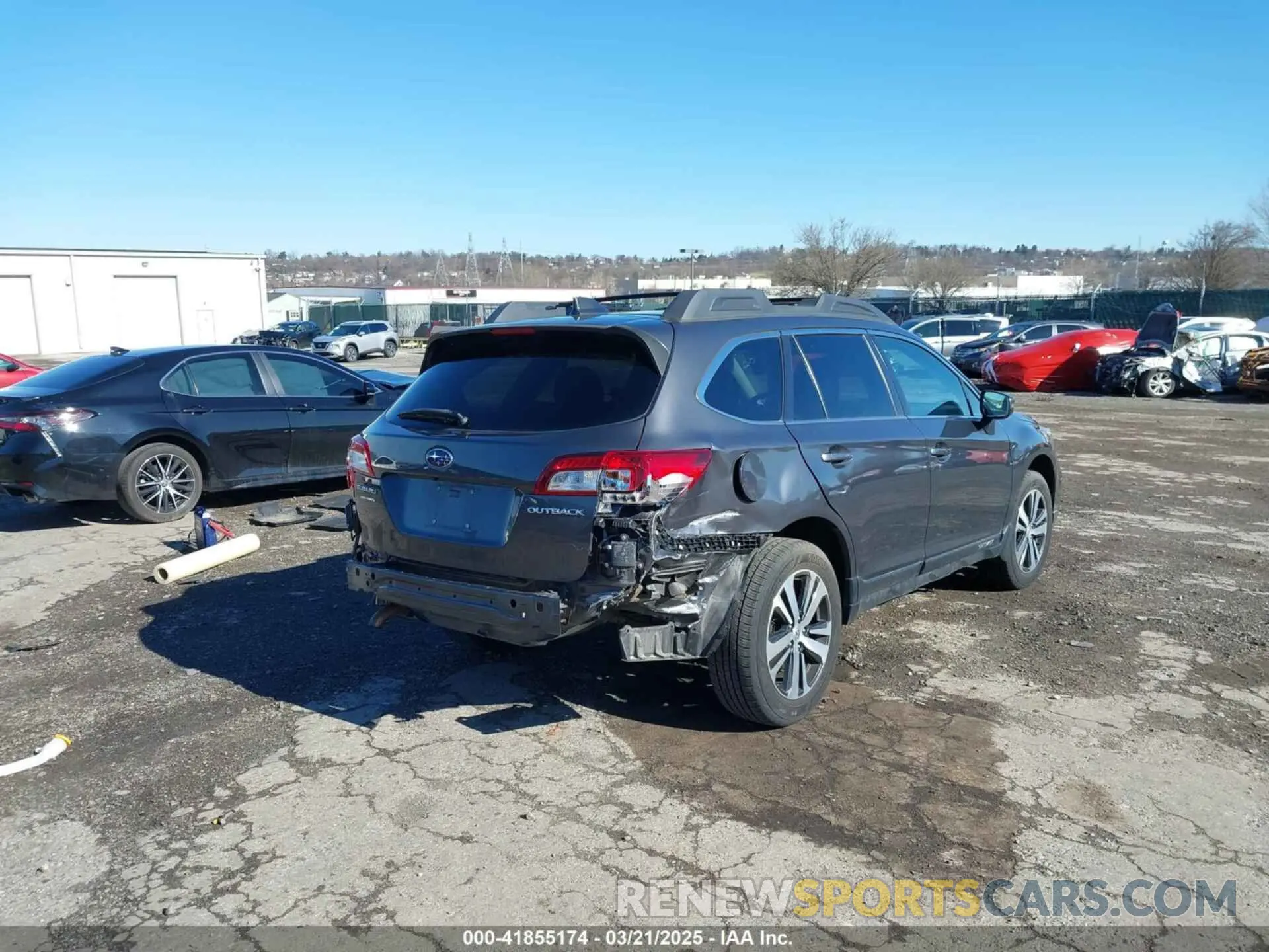 6 Photograph of a damaged car 4S4BSANC5K3254067 SUBARU OUTBACK 2019