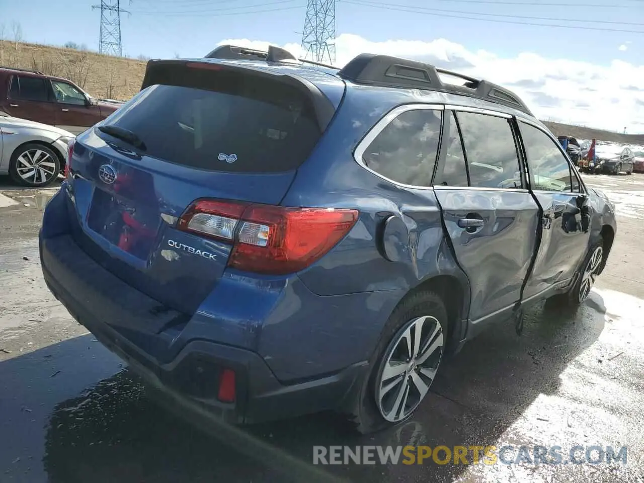 3 Photograph of a damaged car 4S4BSANC5K3260757 SUBARU OUTBACK 2019