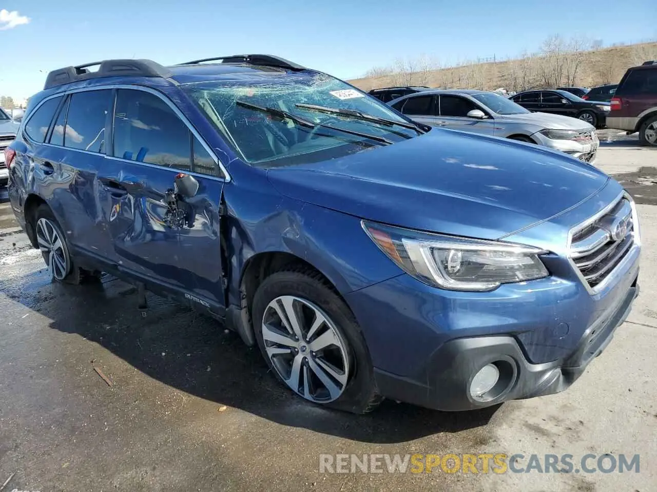 4 Photograph of a damaged car 4S4BSANC5K3260757 SUBARU OUTBACK 2019