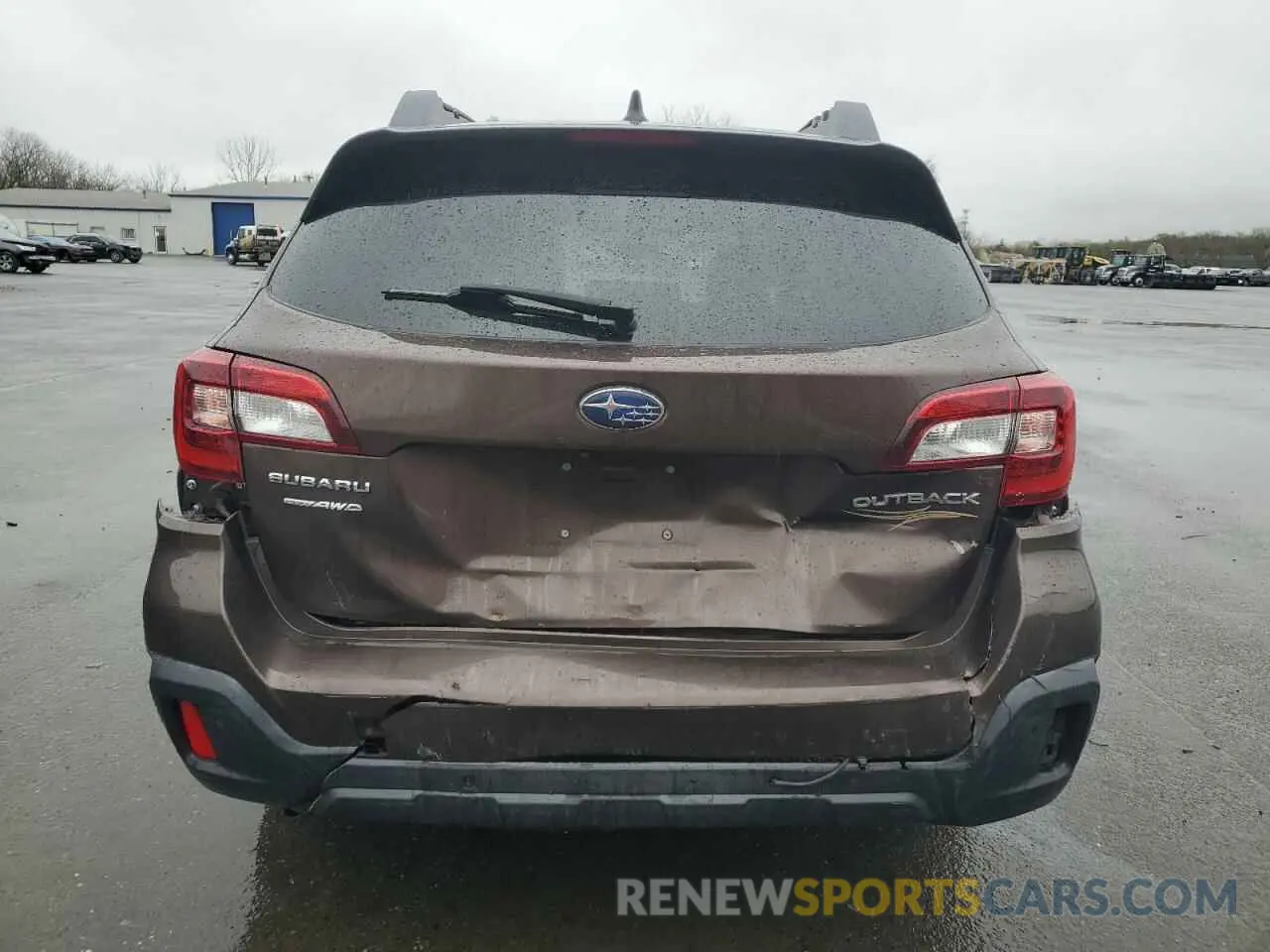 6 Photograph of a damaged car 4S4BSANC5K3264906 SUBARU OUTBACK 2019
