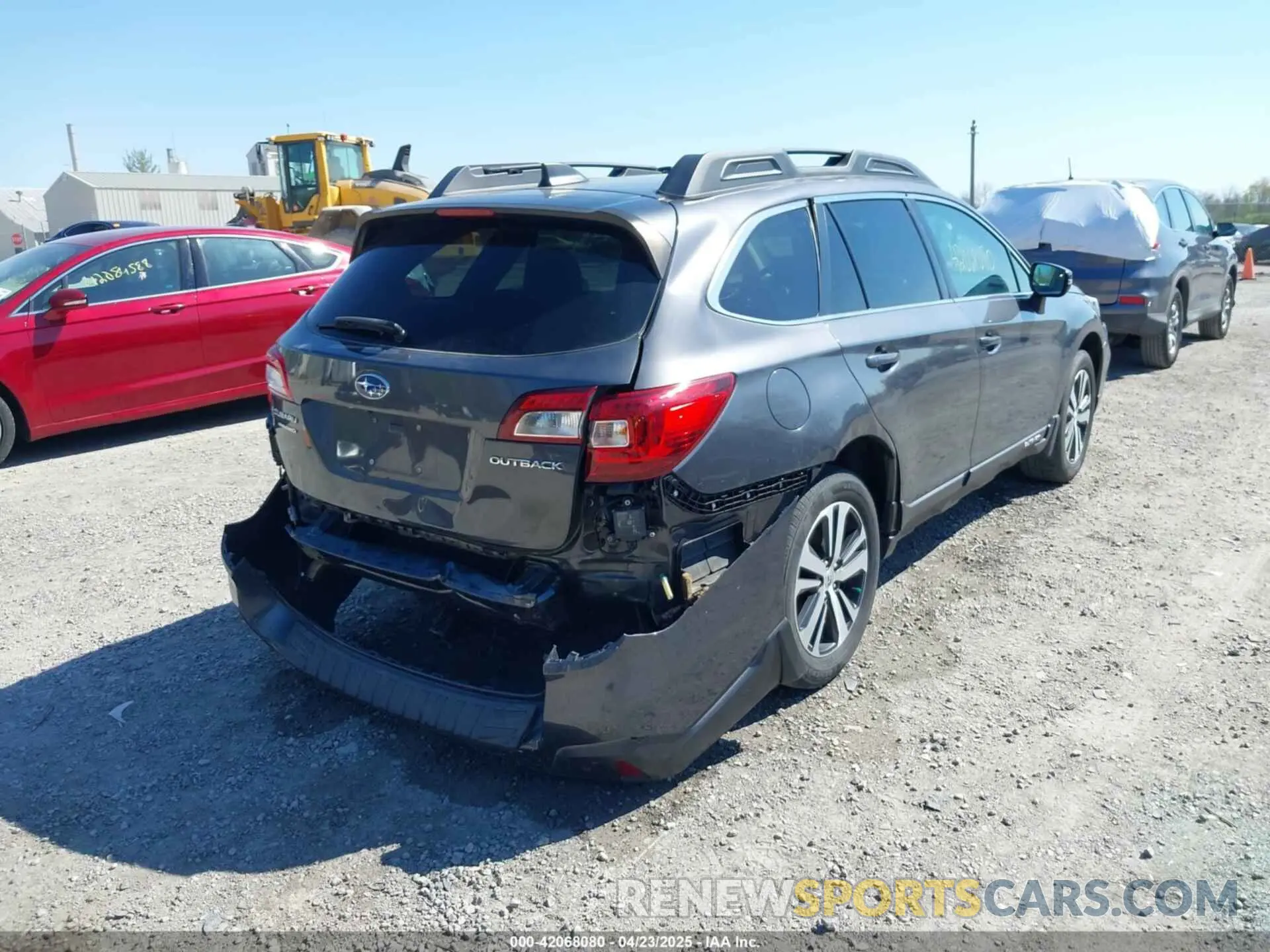 4 Photograph of a damaged car 4S4BSANC5K3294973 SUBARU OUTBACK 2019