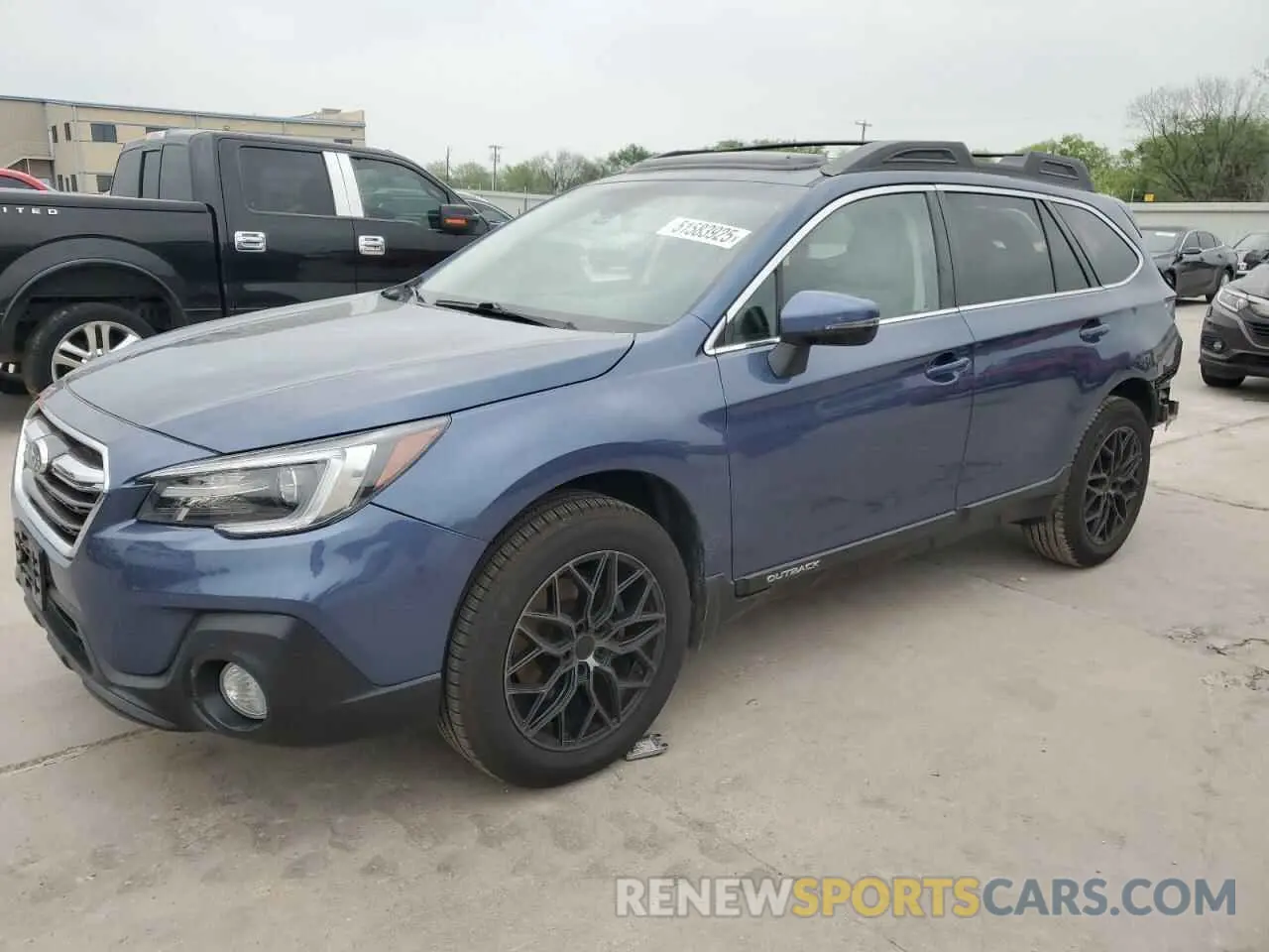 1 Photograph of a damaged car 4S4BSANC5K3366173 SUBARU OUTBACK 2019