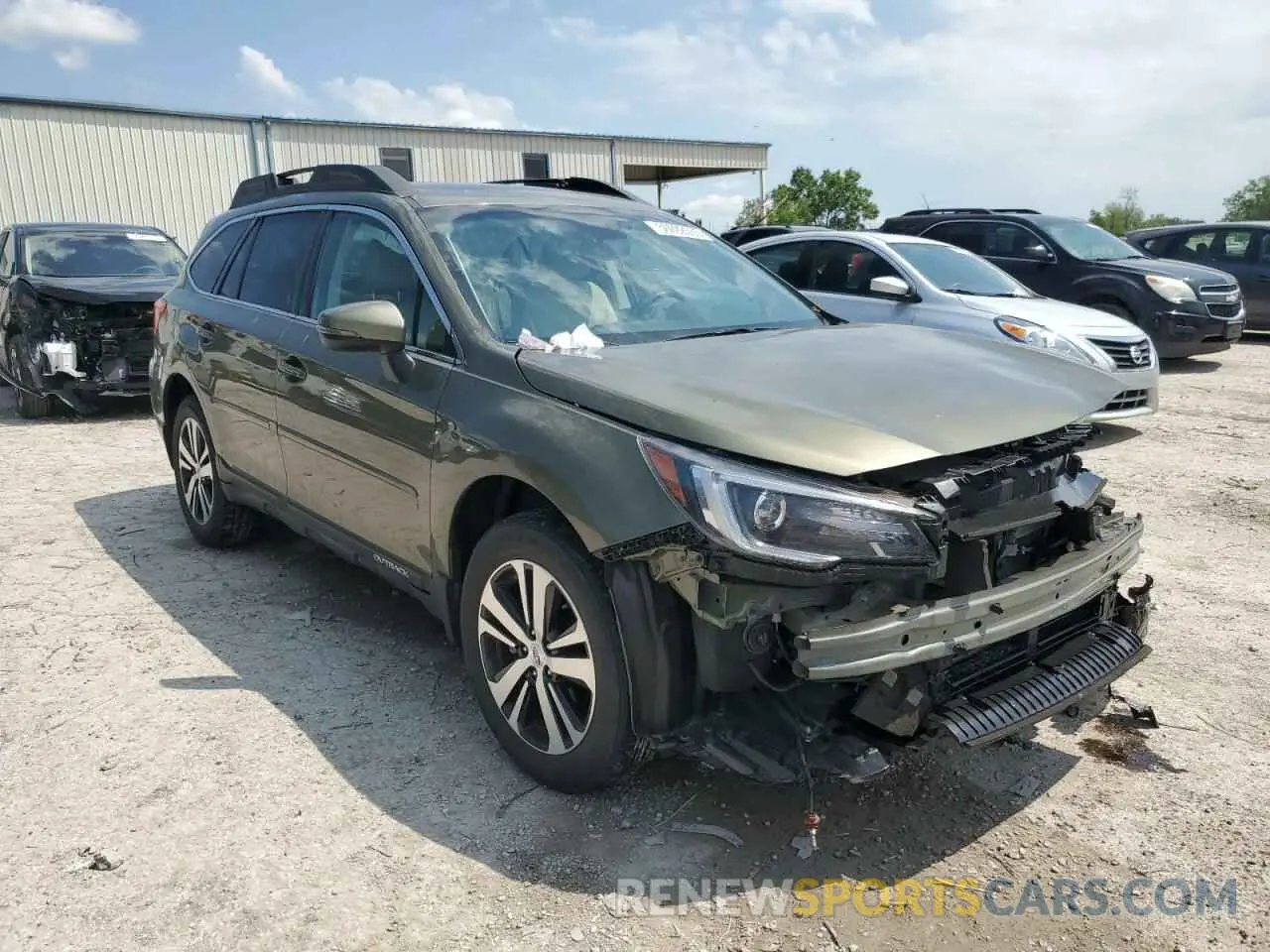 4 Photograph of a damaged car 4S4BSANC5K3369123 SUBARU OUTBACK 2019