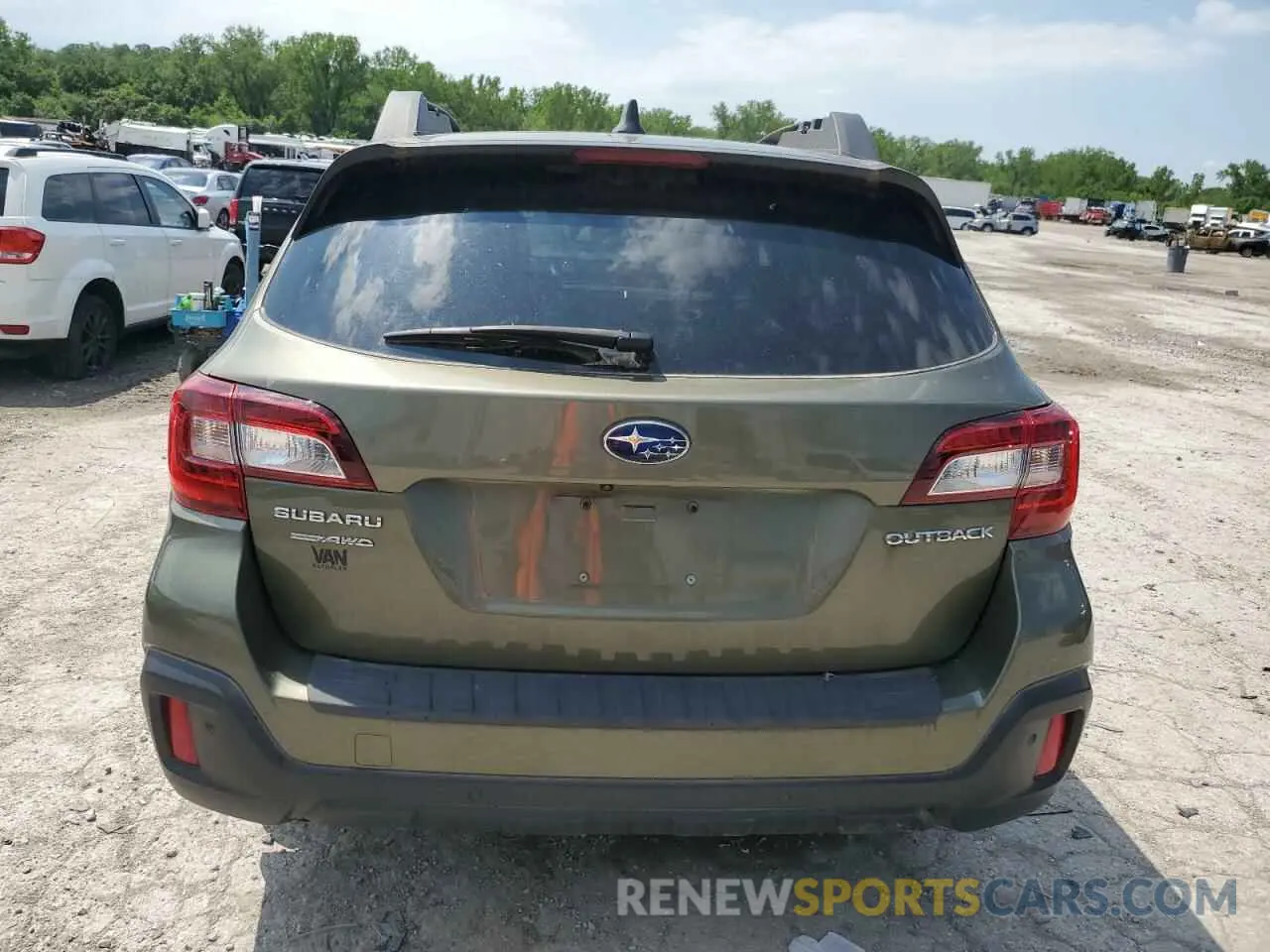 6 Photograph of a damaged car 4S4BSANC5K3369123 SUBARU OUTBACK 2019