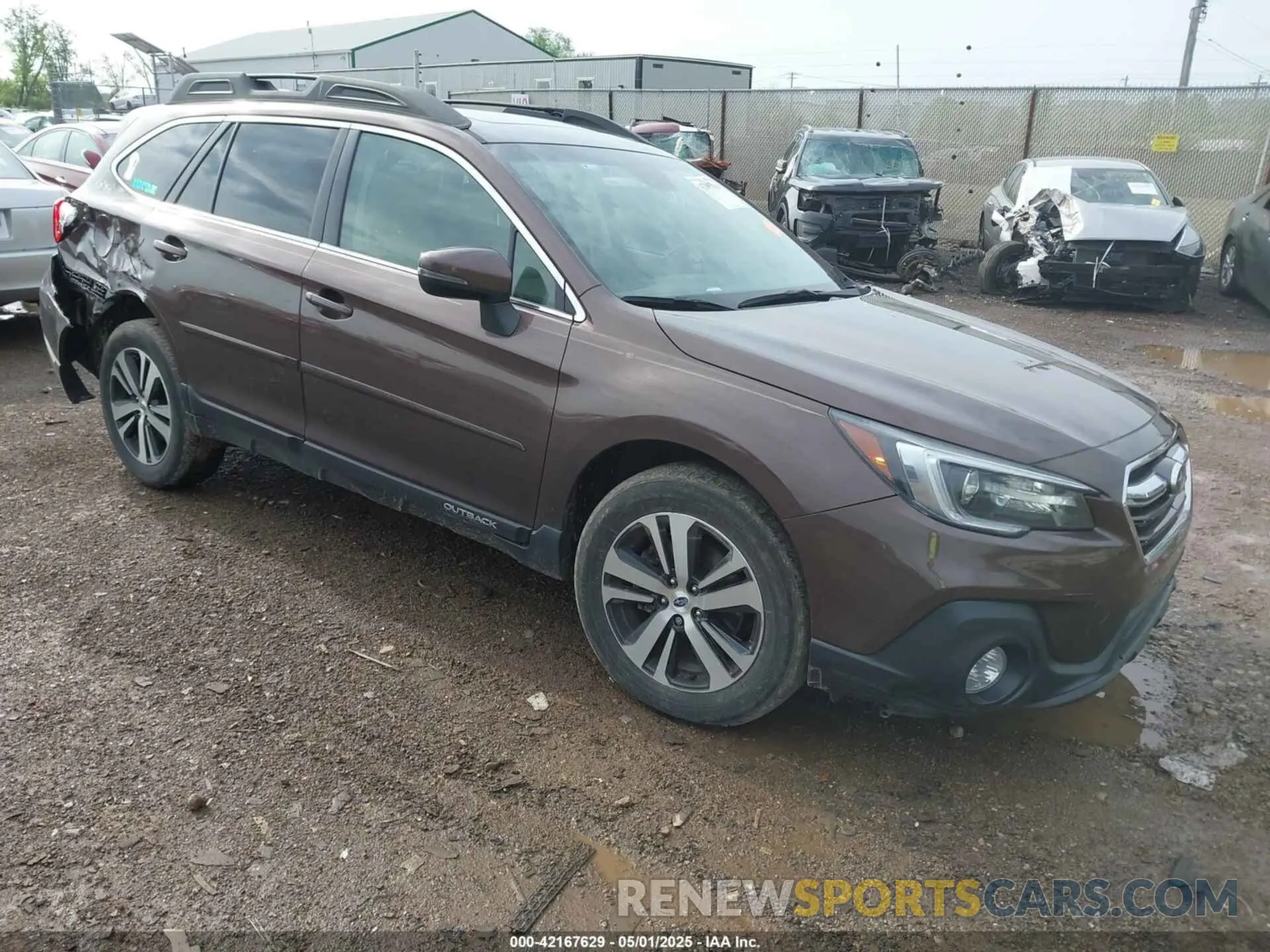 1 Photograph of a damaged car 4S4BSANC6K3297669 SUBARU OUTBACK 2019