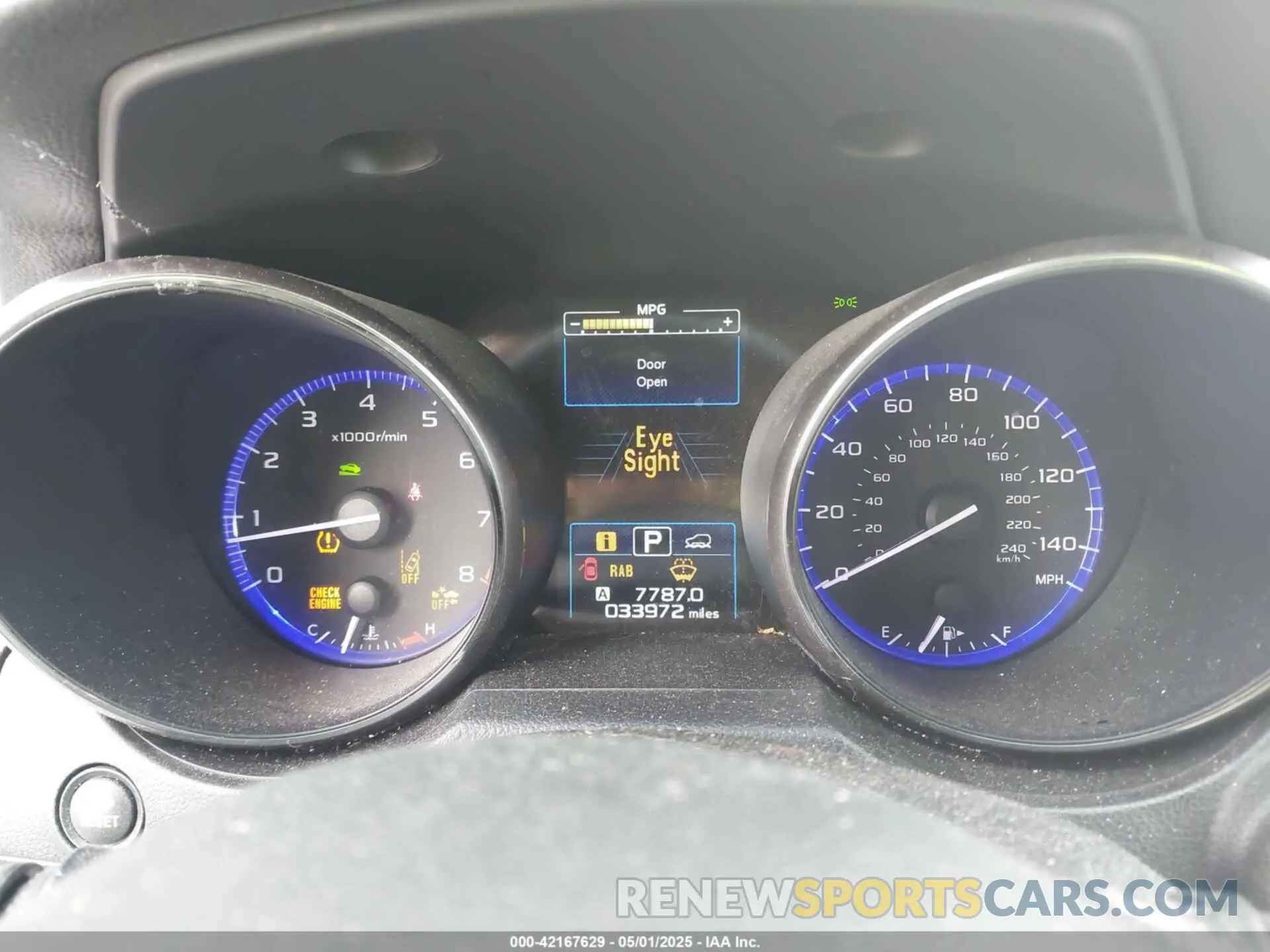 7 Photograph of a damaged car 4S4BSANC6K3297669 SUBARU OUTBACK 2019
