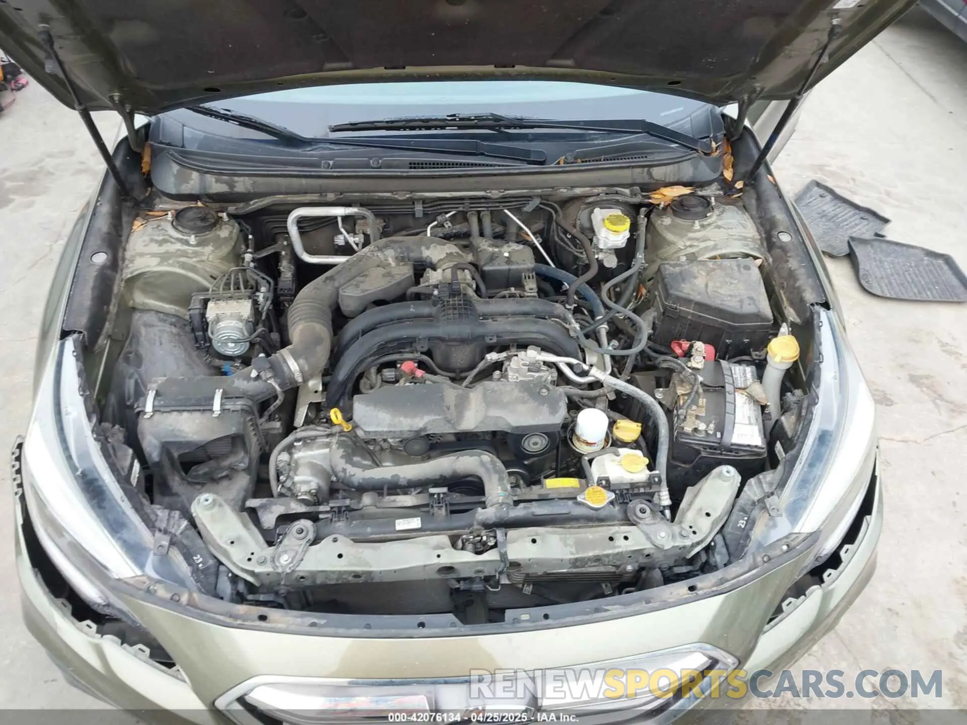 10 Photograph of a damaged car 4S4BSANC6K3382916 SUBARU OUTBACK 2019