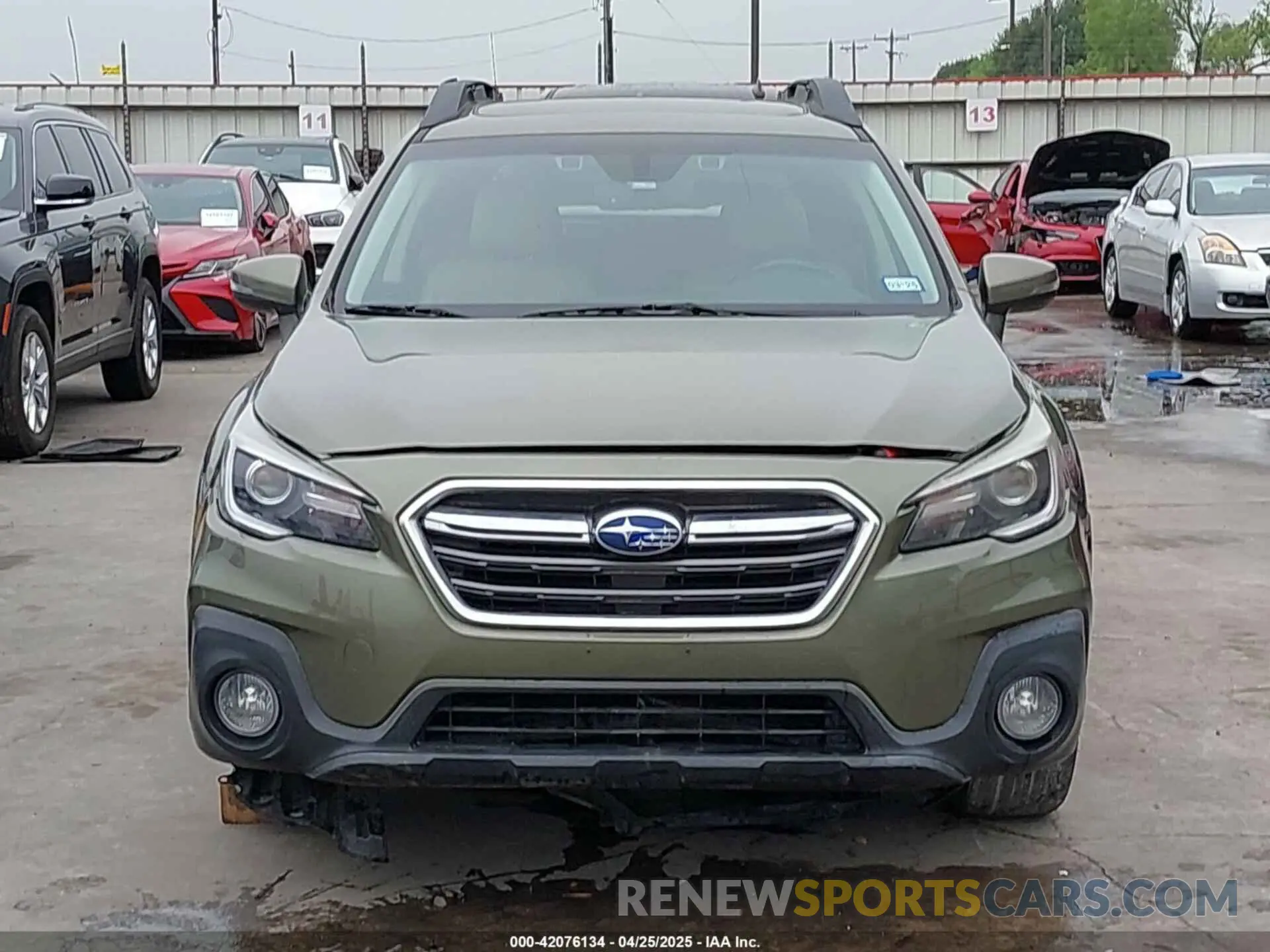 13 Photograph of a damaged car 4S4BSANC6K3382916 SUBARU OUTBACK 2019
