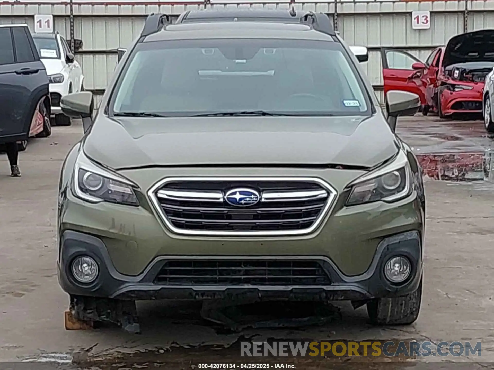 6 Photograph of a damaged car 4S4BSANC6K3382916 SUBARU OUTBACK 2019