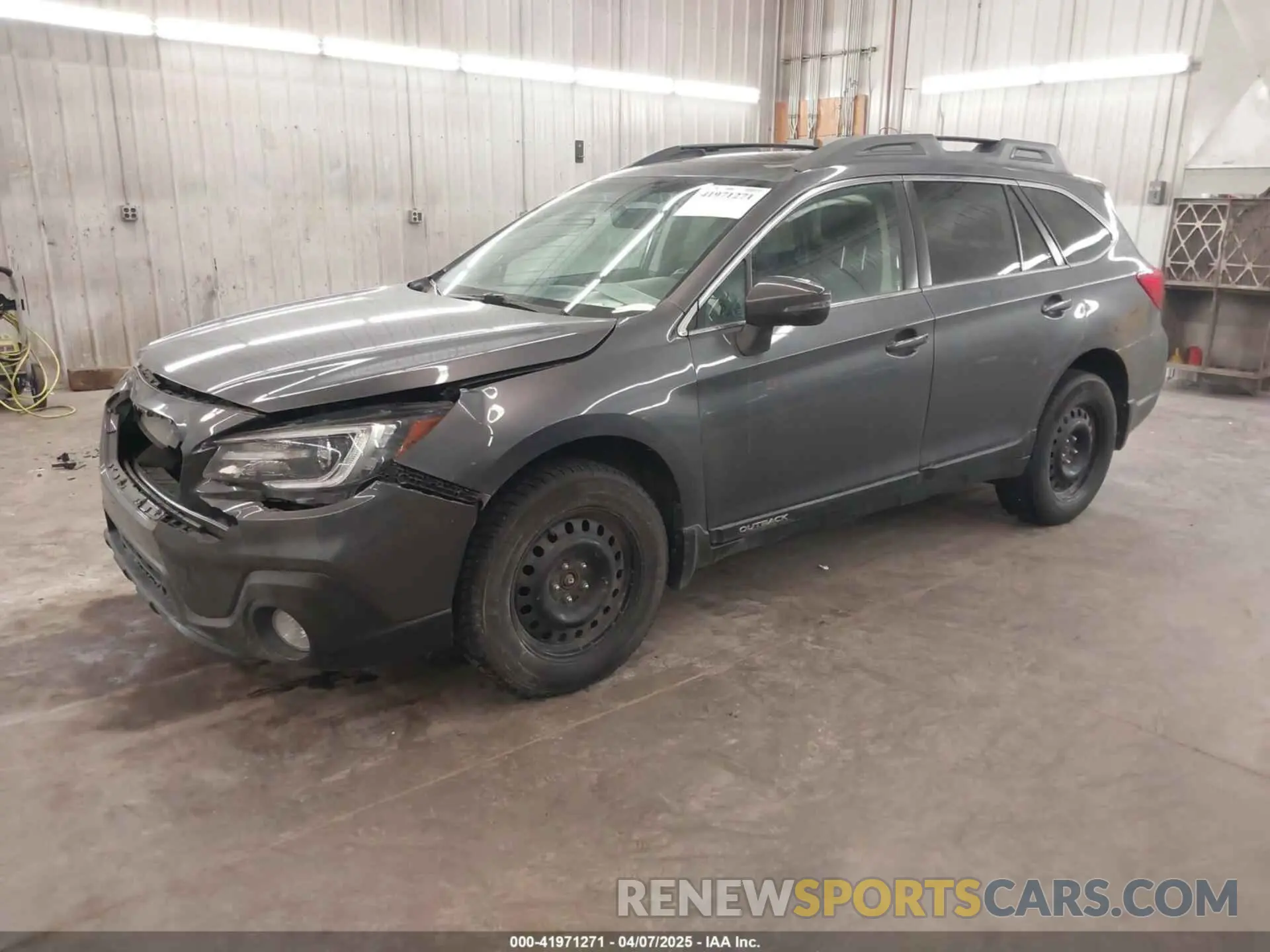 2 Photograph of a damaged car 4S4BSANC7K3212743 SUBARU OUTBACK 2019