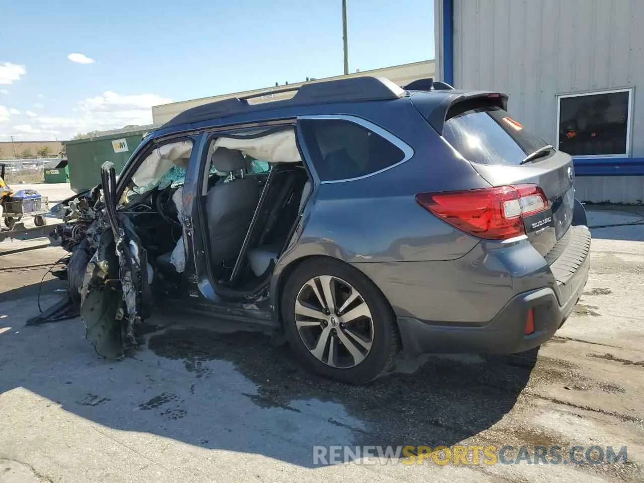 2 Photograph of a damaged car 4S4BSANC7K3228618 SUBARU OUTBACK 2019