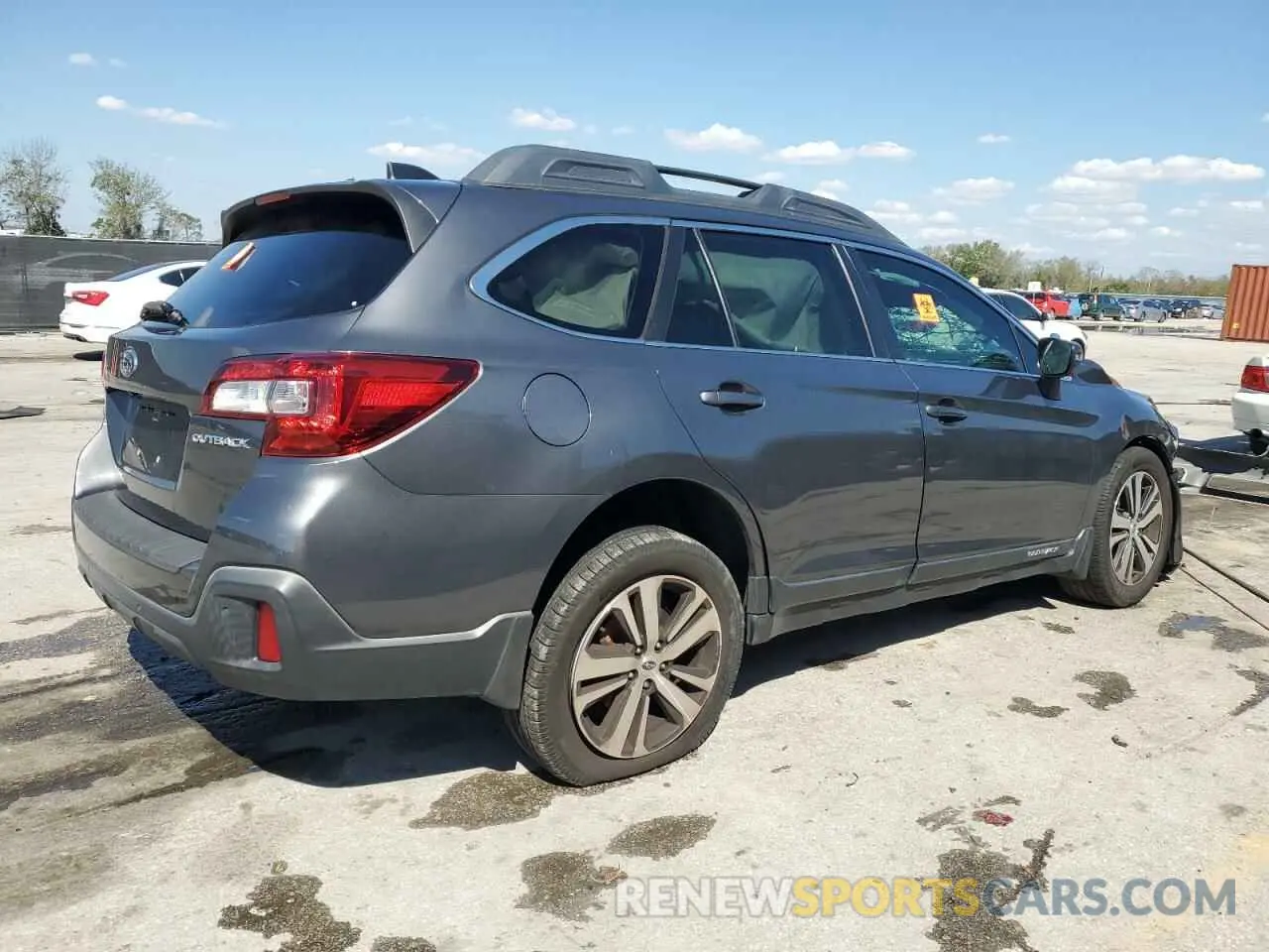 3 Photograph of a damaged car 4S4BSANC7K3228618 SUBARU OUTBACK 2019