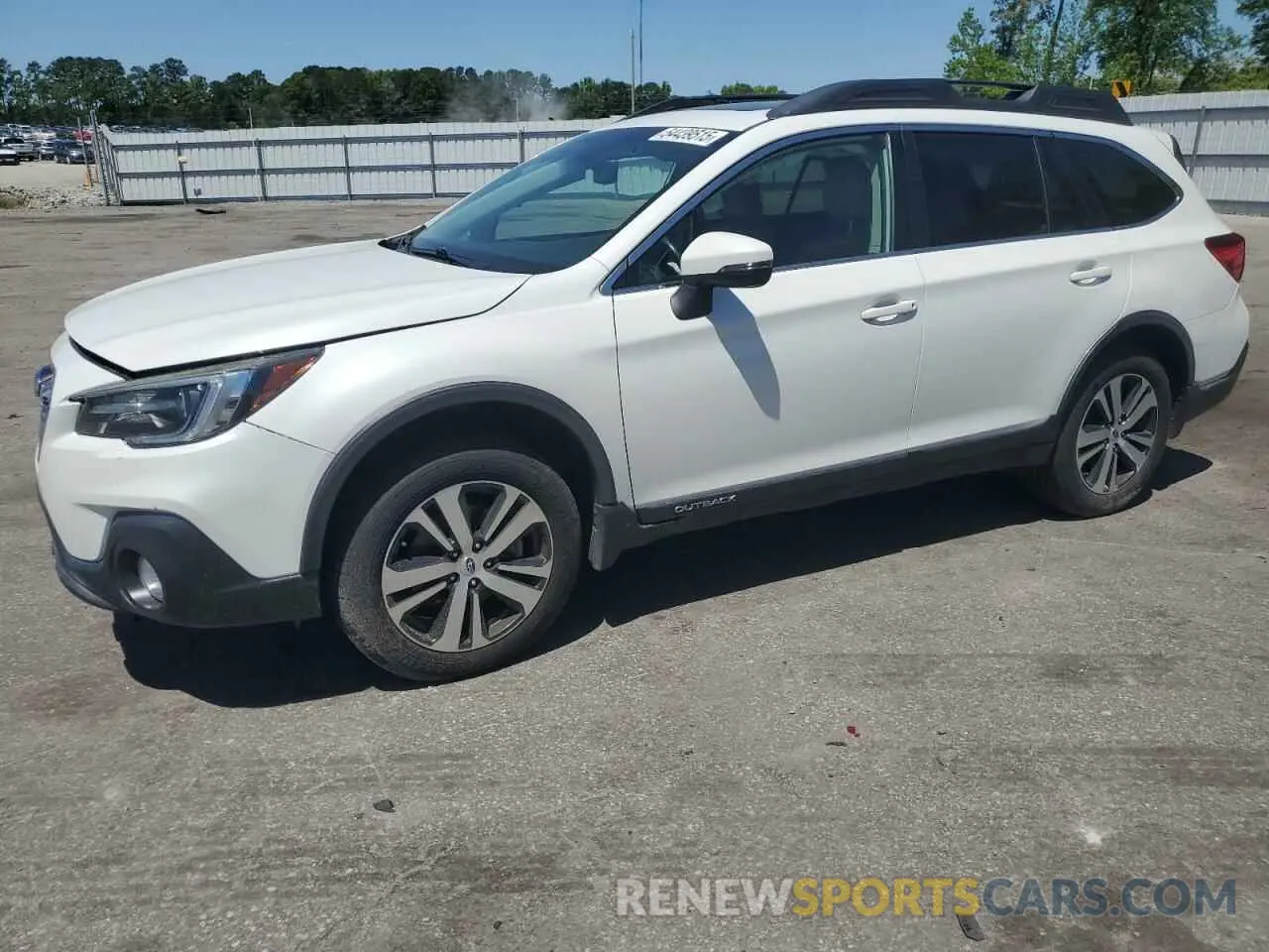 1 Photograph of a damaged car 4S4BSANC7K3237903 SUBARU OUTBACK 2019