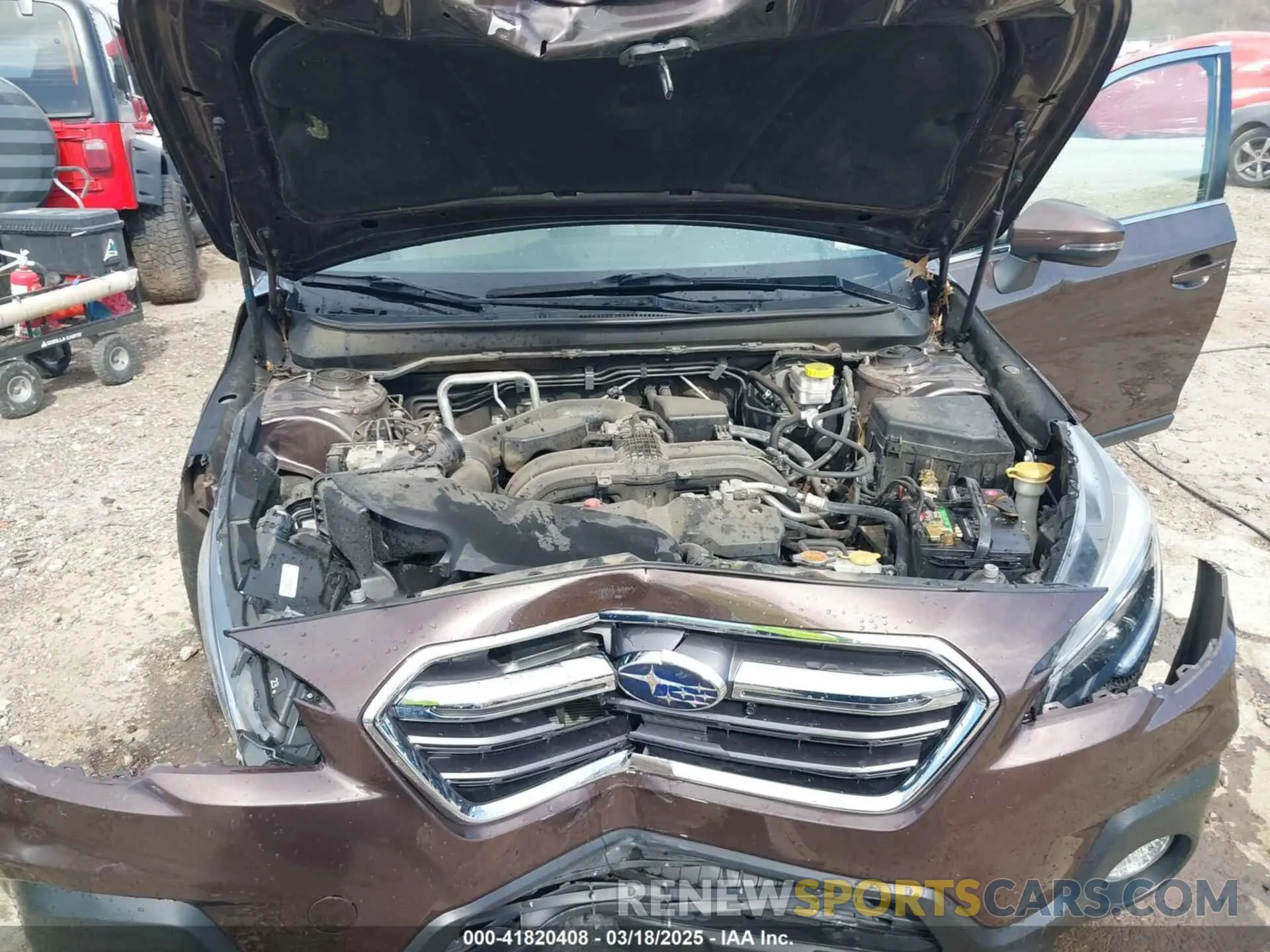 10 Photograph of a damaged car 4S4BSANC7K3249727 SUBARU OUTBACK 2019