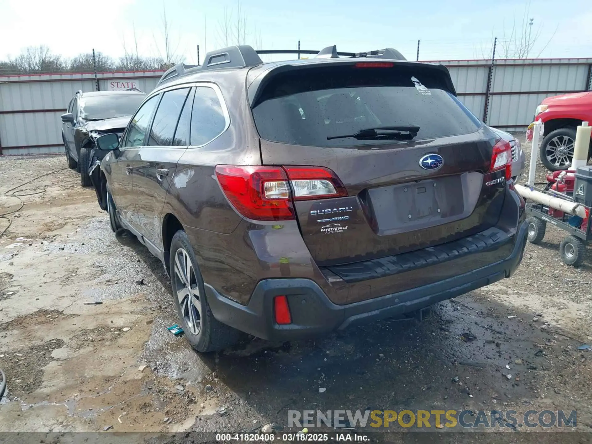 3 Photograph of a damaged car 4S4BSANC7K3249727 SUBARU OUTBACK 2019