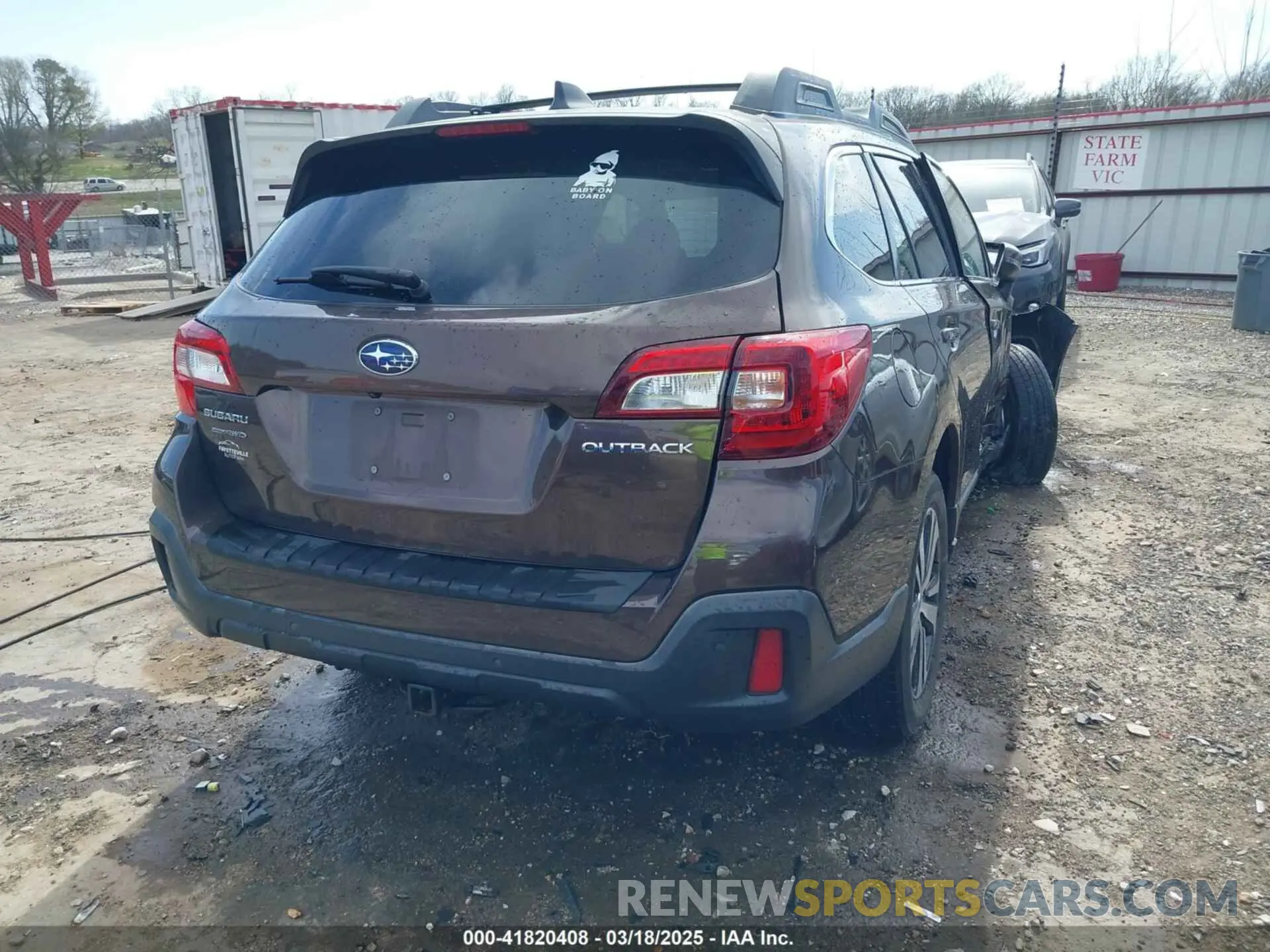 4 Photograph of a damaged car 4S4BSANC7K3249727 SUBARU OUTBACK 2019