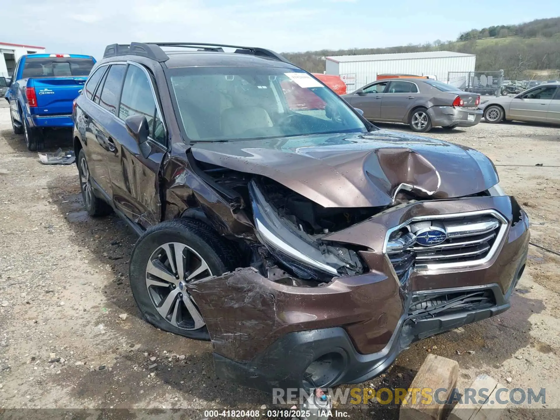 6 Photograph of a damaged car 4S4BSANC7K3249727 SUBARU OUTBACK 2019