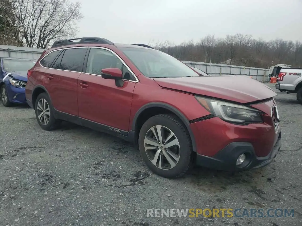 4 Photograph of a damaged car 4S4BSANC7K3315385 SUBARU OUTBACK 2019