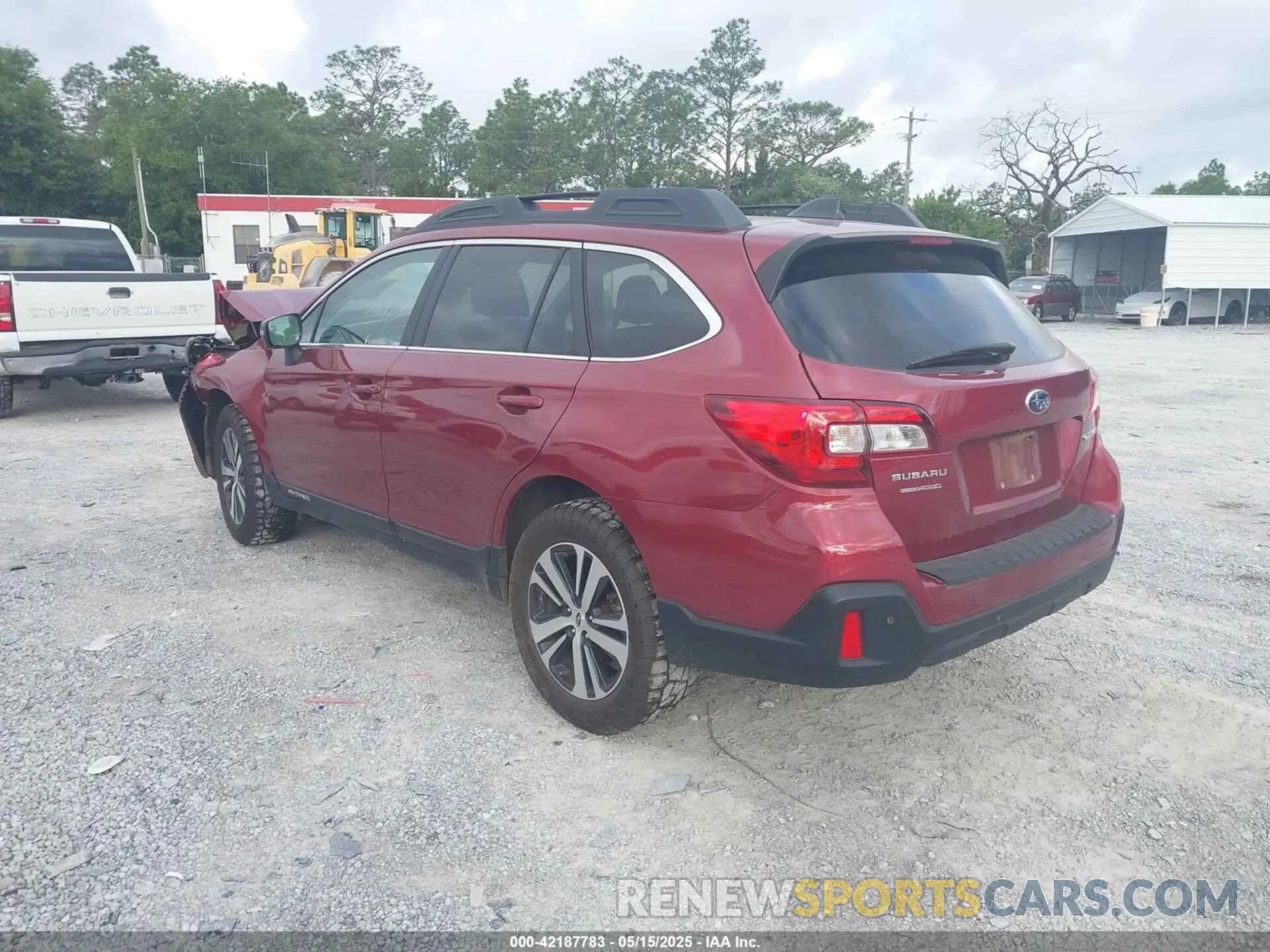 3 Photograph of a damaged car 4S4BSANC7K3349150 SUBARU OUTBACK 2019