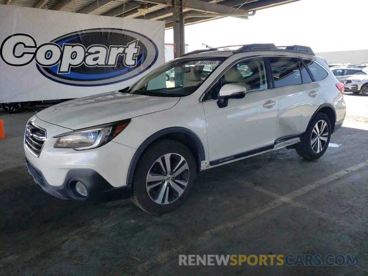 1 Photograph of a damaged car 4S4BSANC7K3381676 SUBARU OUTBACK 2019