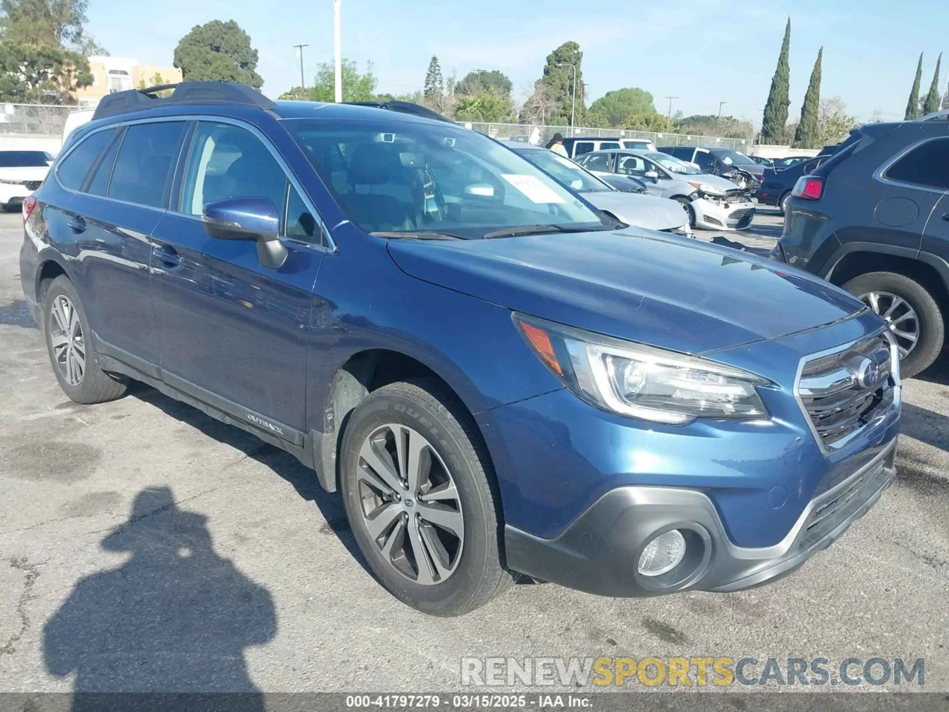 1 Photograph of a damaged car 4S4BSANC8K3229969 SUBARU OUTBACK 2019