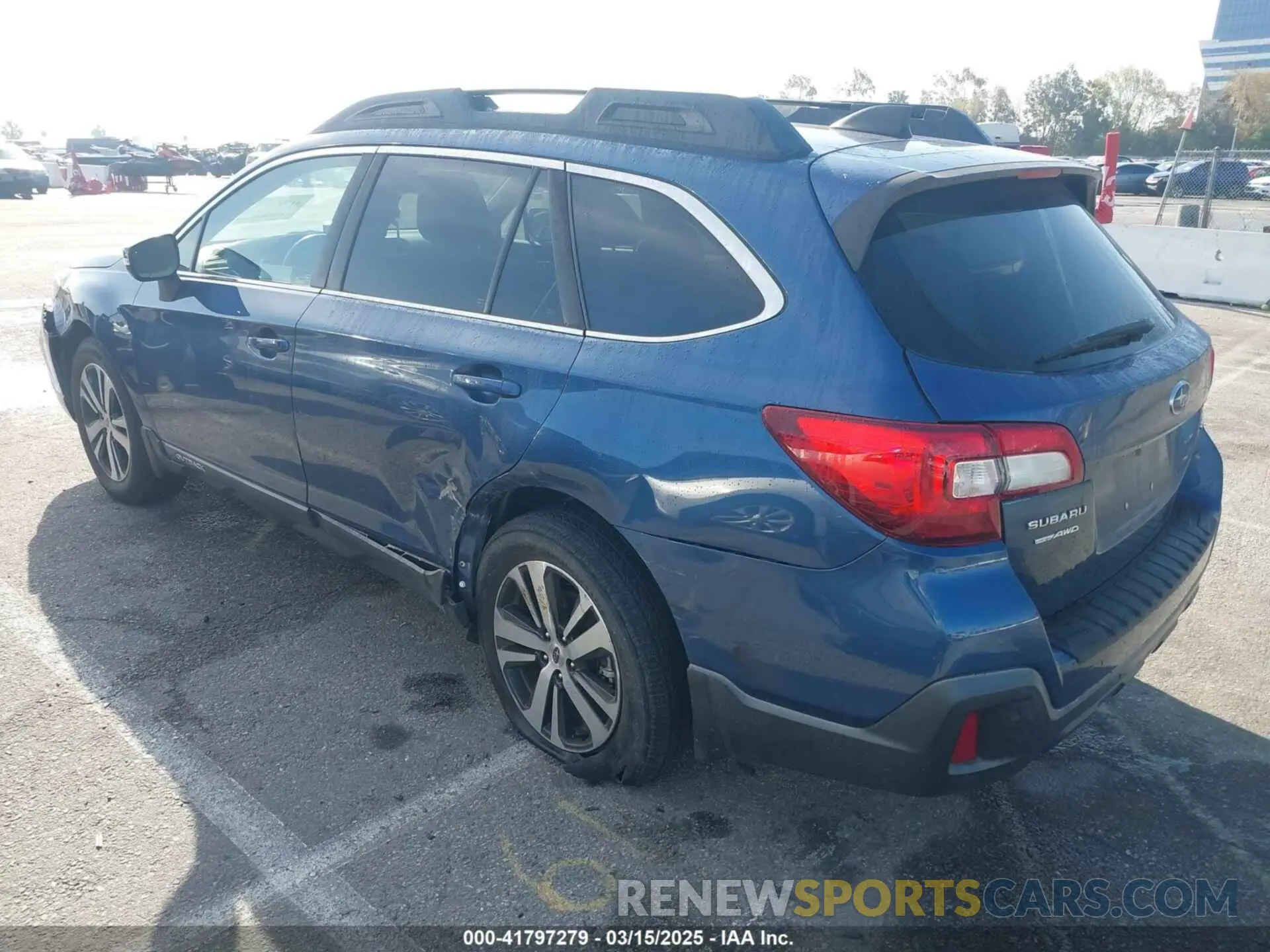 3 Photograph of a damaged car 4S4BSANC8K3229969 SUBARU OUTBACK 2019