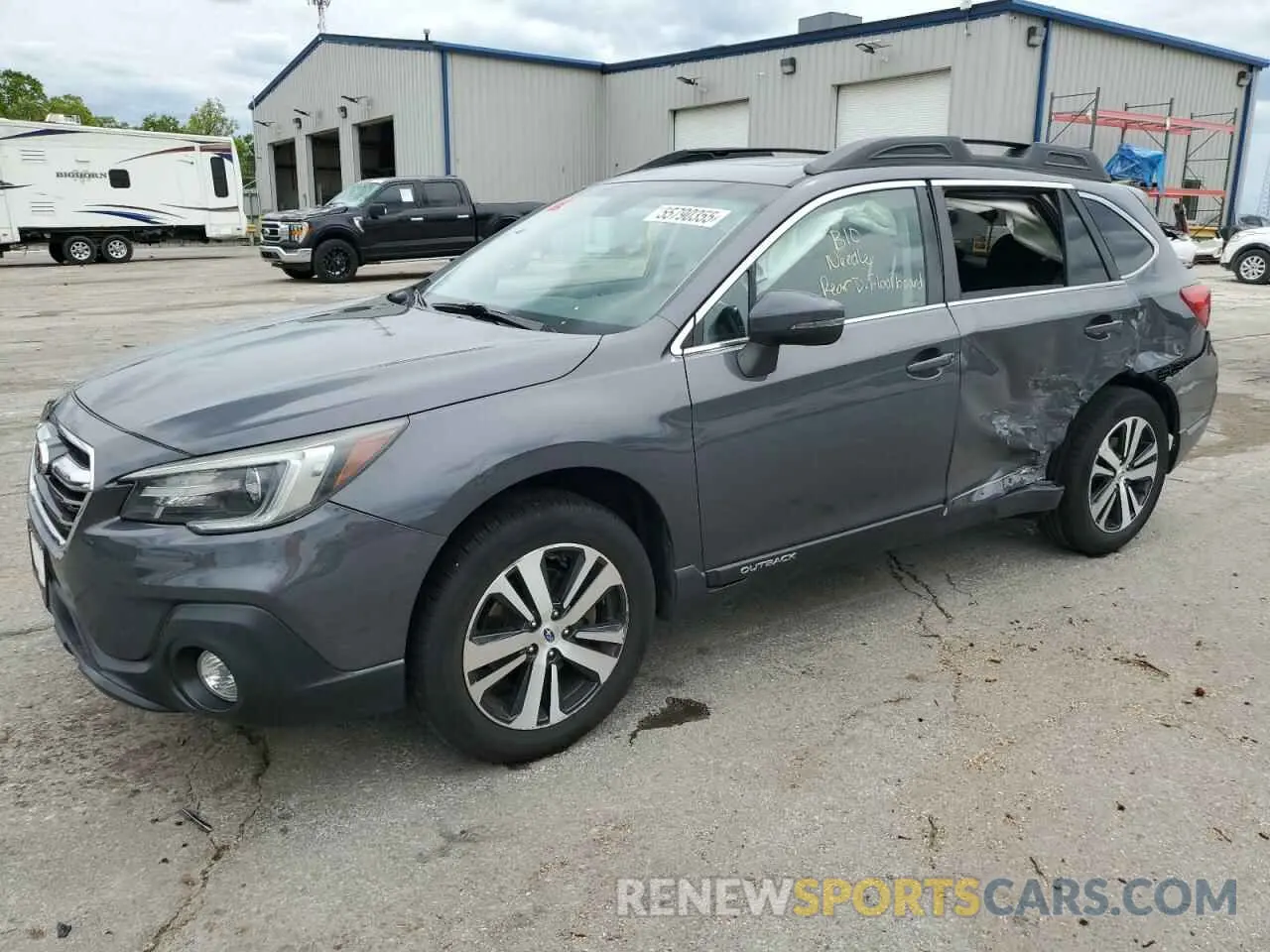 1 Photograph of a damaged car 4S4BSANC8K3256024 SUBARU OUTBACK 2019