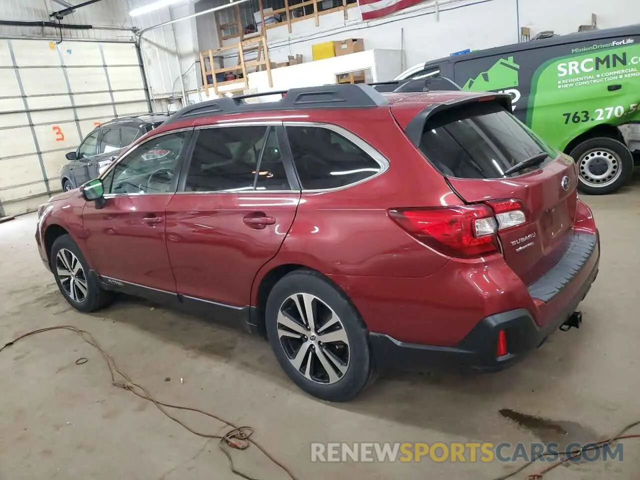 2 Photograph of a damaged car 4S4BSANC8K3277455 SUBARU OUTBACK 2019
