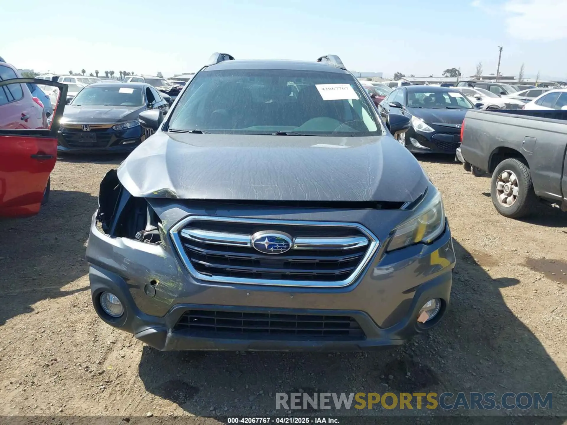 13 Photograph of a damaged car 4S4BSANC8K3353904 SUBARU OUTBACK 2019