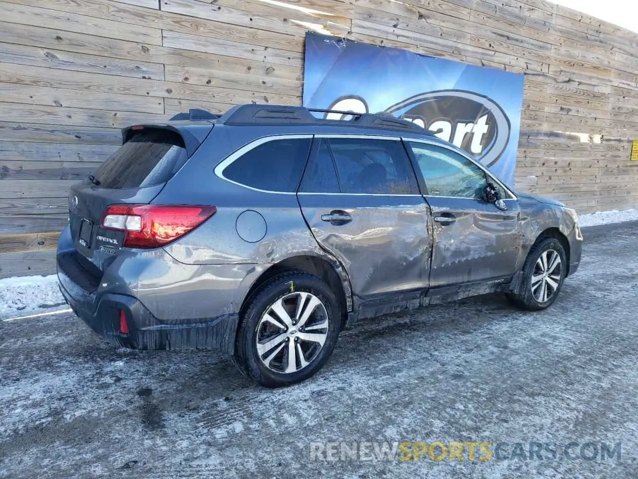 3 Photograph of a damaged car 4S4BSANC9K3232265 SUBARU OUTBACK 2019