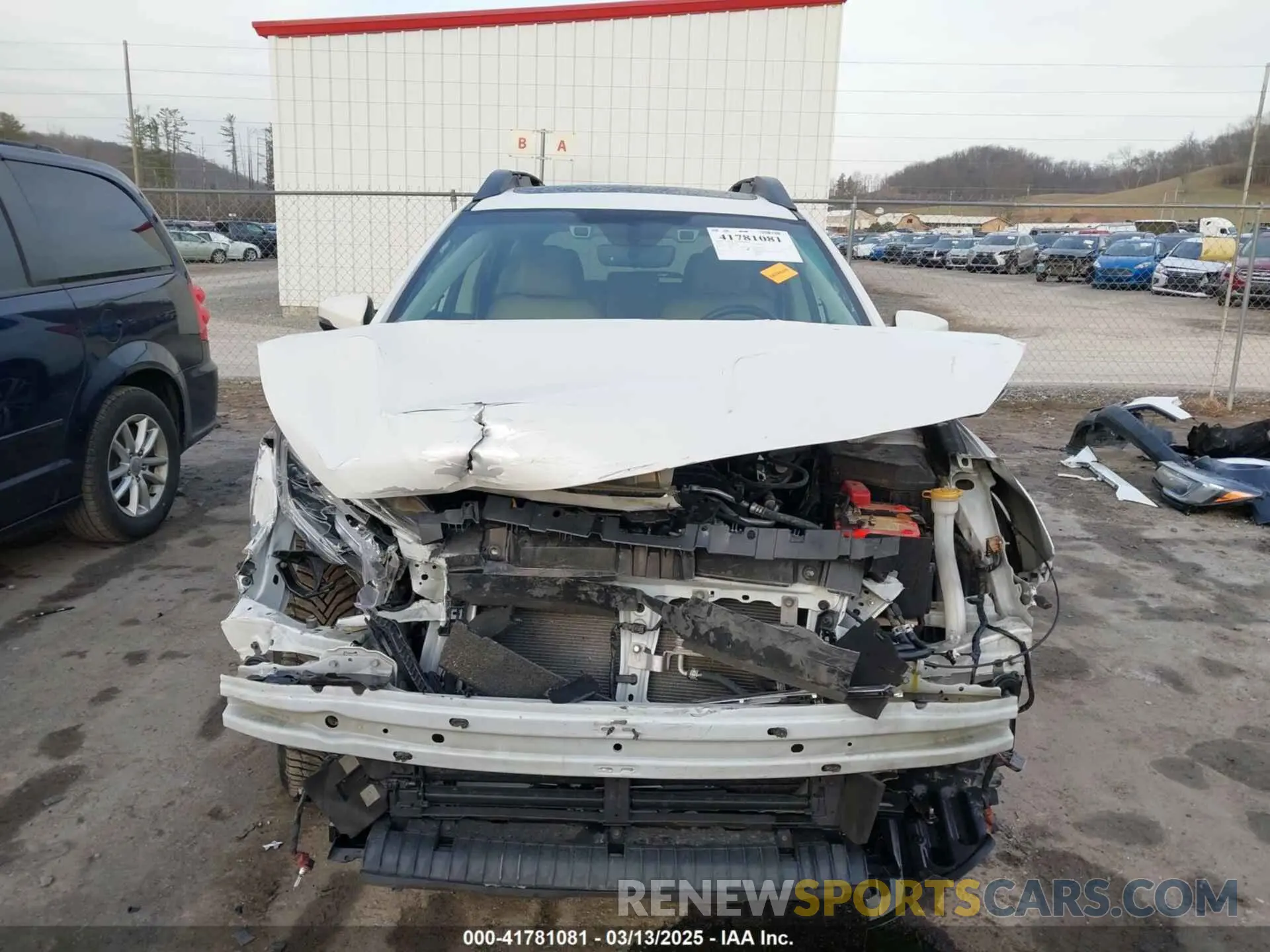 6 Photograph of a damaged car 4S4BSANC9K3314884 SUBARU OUTBACK 2019